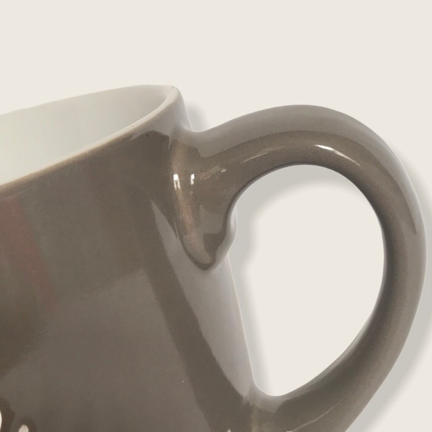 Large Grey Soup Mug - Soup Mug, Coffee Cup, Gifts For Her, Herbal Tea Cup, Slogan Mug, Cute Tea Cup, Large Soup Mug