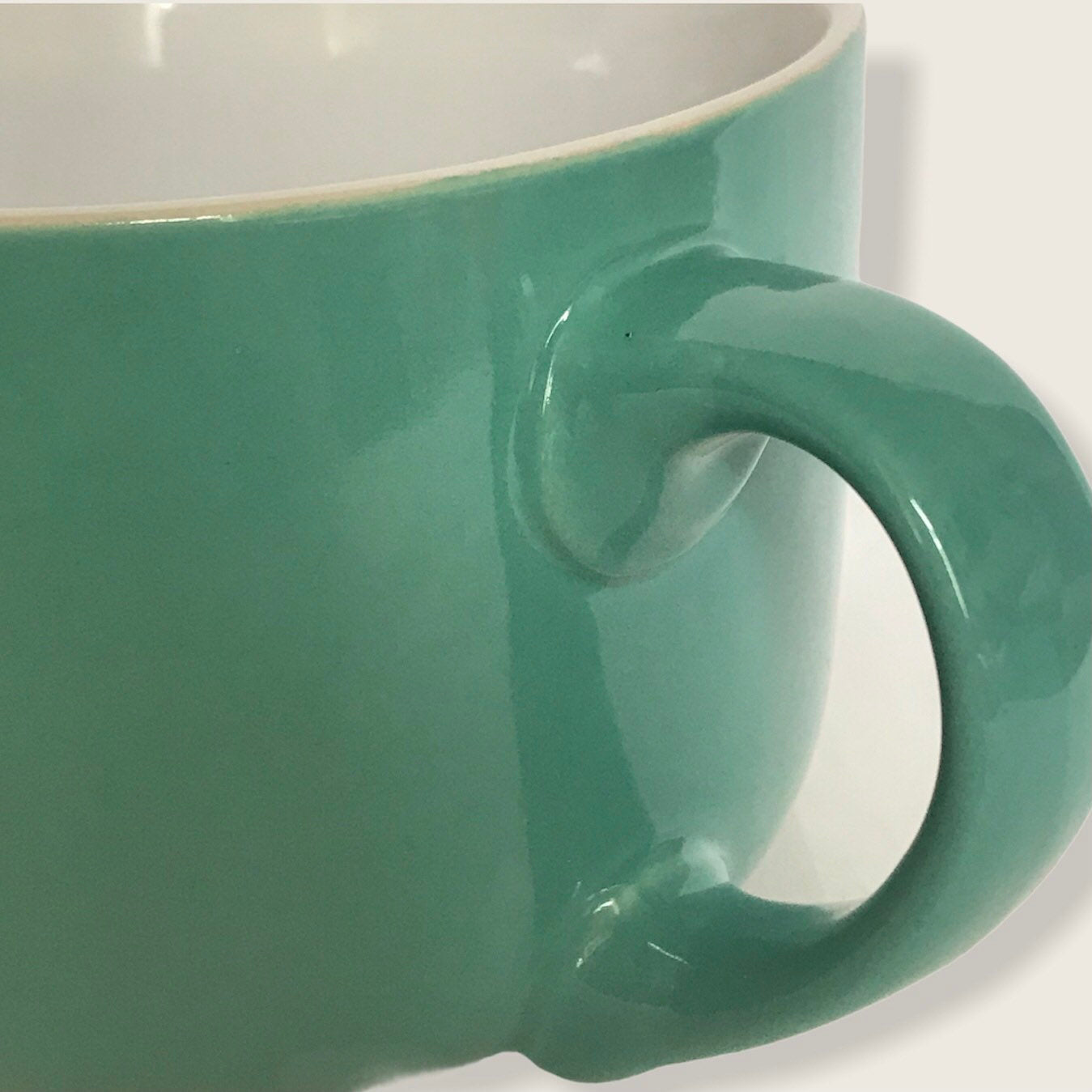 Large Green Soup Mug - Soup Mug, Coffee Cup, Gifts For Her, Herbal Tea Cup, Slogan Mug, Cute Tea Cup, Large Soup Mug