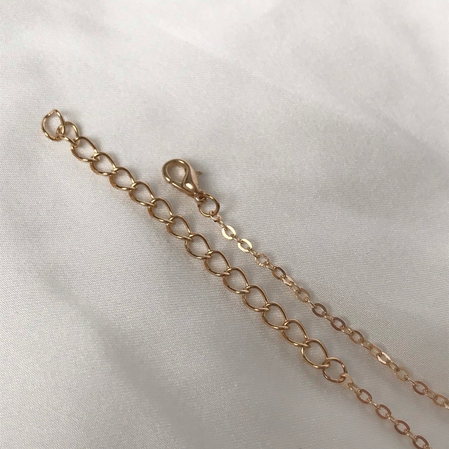 Gold Resin Diamond Drop Necklace -  Hanging Jewellery,Accessories,Gold Jewellery,Gold Necklace, Resin Necklace, Gold Resin Jewellery