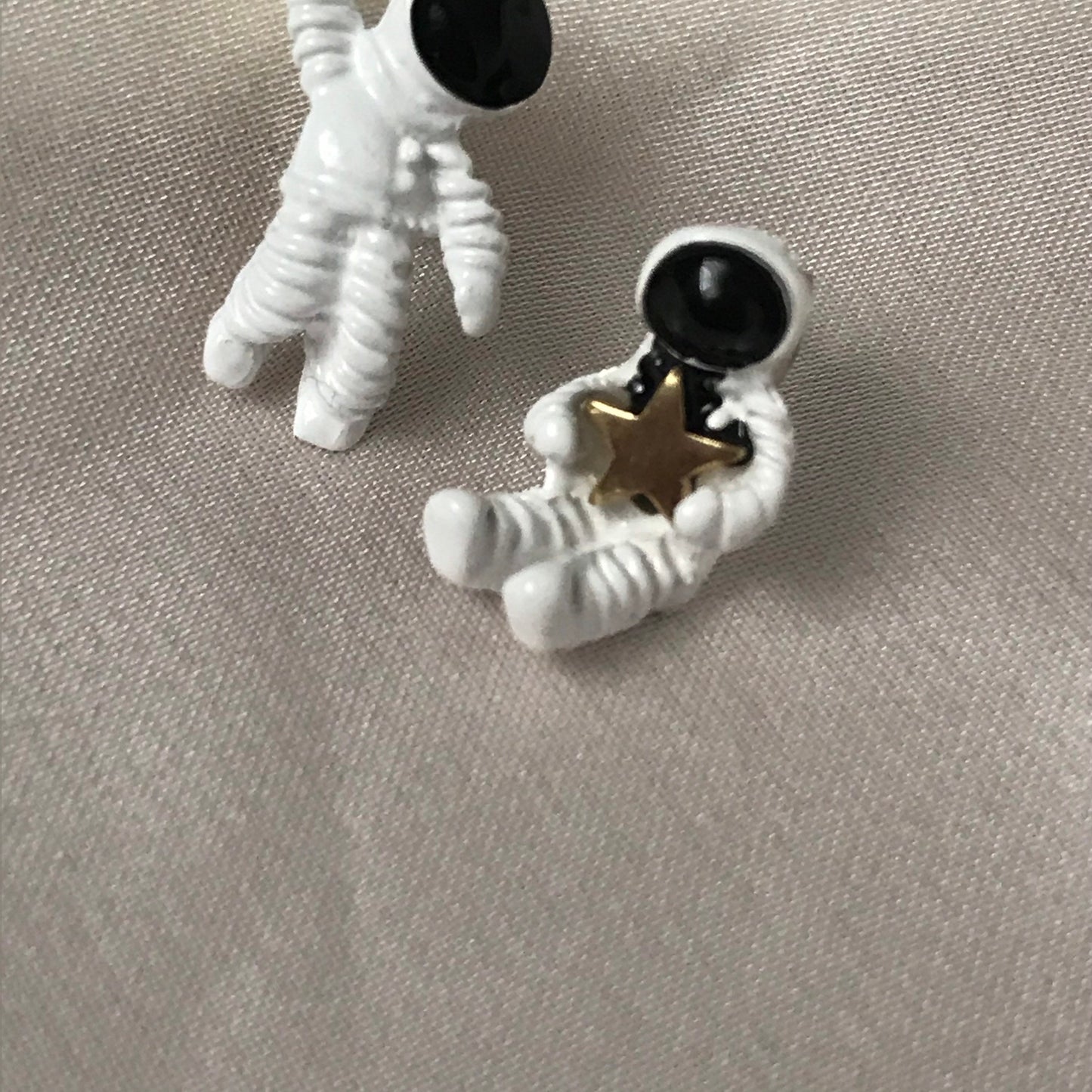 Astronaut Star Stud Earrings -Cute Earrings, Star Earrings, Star Jewellery, Unique Earrings, Space Lover Gift, Unique Accessories