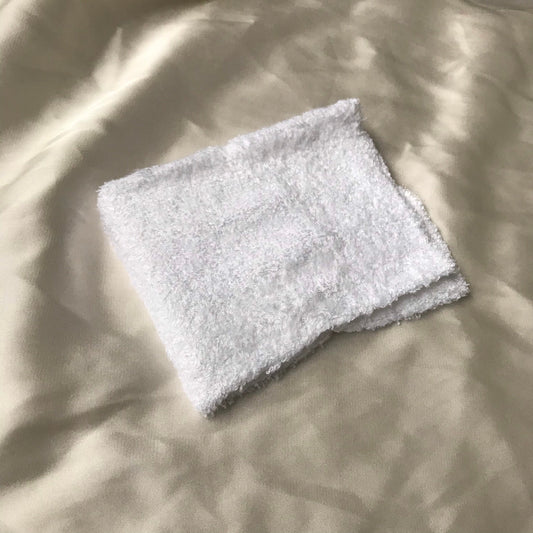Bamboo Fibre Wash Cloth - Natural, Bath Accessory, Eco Friendly, Face Cleanser, Bamboo Flannel, Compostable, Natural Fibre Flannel