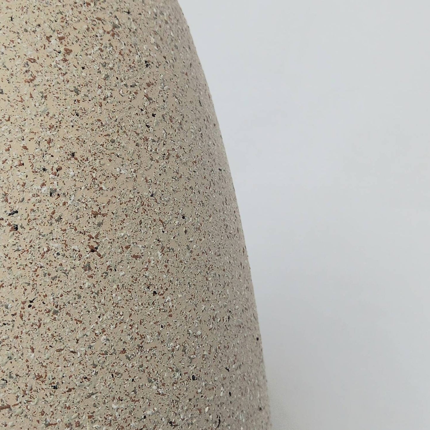 Speckled Cream Painted Glass Vase - Speckled Vase, Cream Vase, Flower Arranging, Decorative Vase, Neutral Homeware, Flowers, Home Decor