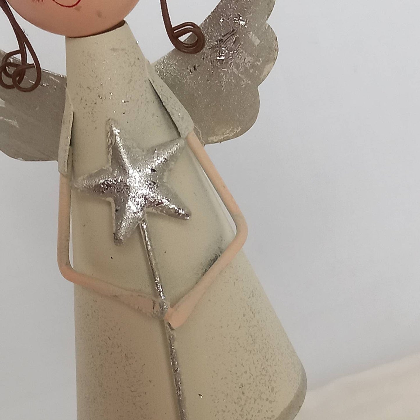 Rustic Metal Angel Decor - Xmas Decoration, Christmas Decorations, Rustic Decor, Angel Decor, Christmas Decor, Rustic Angel, Christmas Star