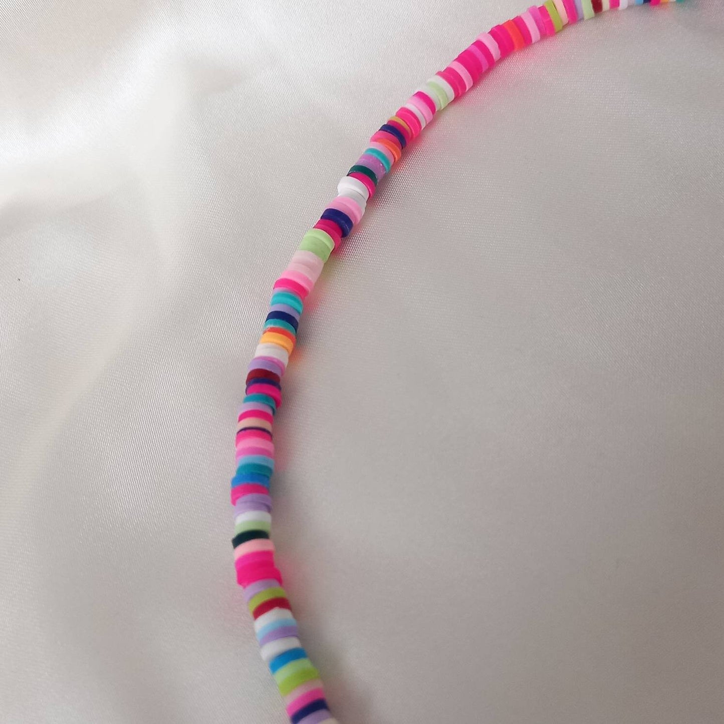 Faux Pearl Necklace - Pearl Jewellery, Accessories, Funky Necklace, Bead Necklace, Rainbow Necklace, Cute Necklace, Fashion Jewellery