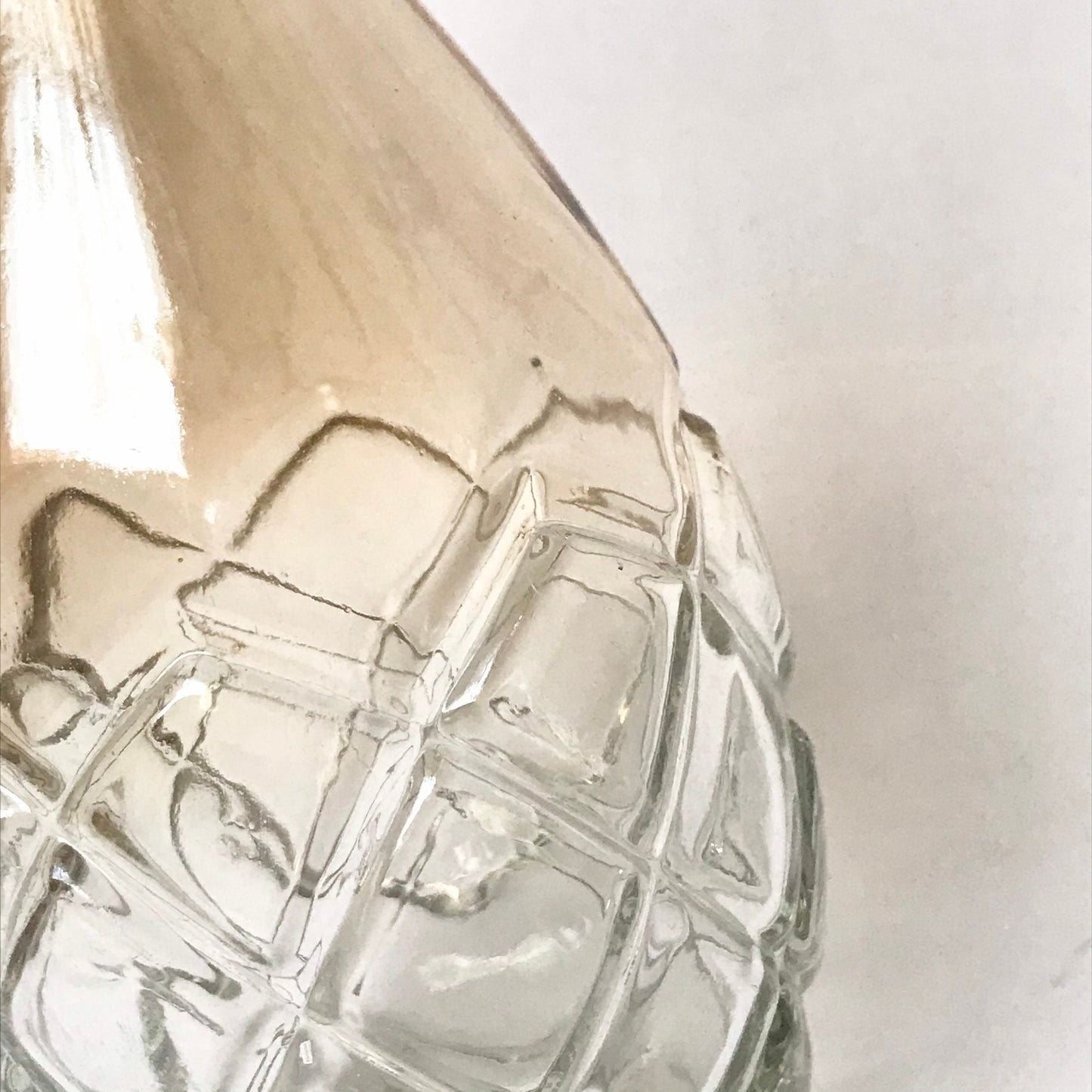 Small Amber Ombre Bud Vase - Ombre Vase, Orange Vase, OpaqueVase, Small Bud Vase, Decorative Bottle, Homeware, Flowers, Home Decor