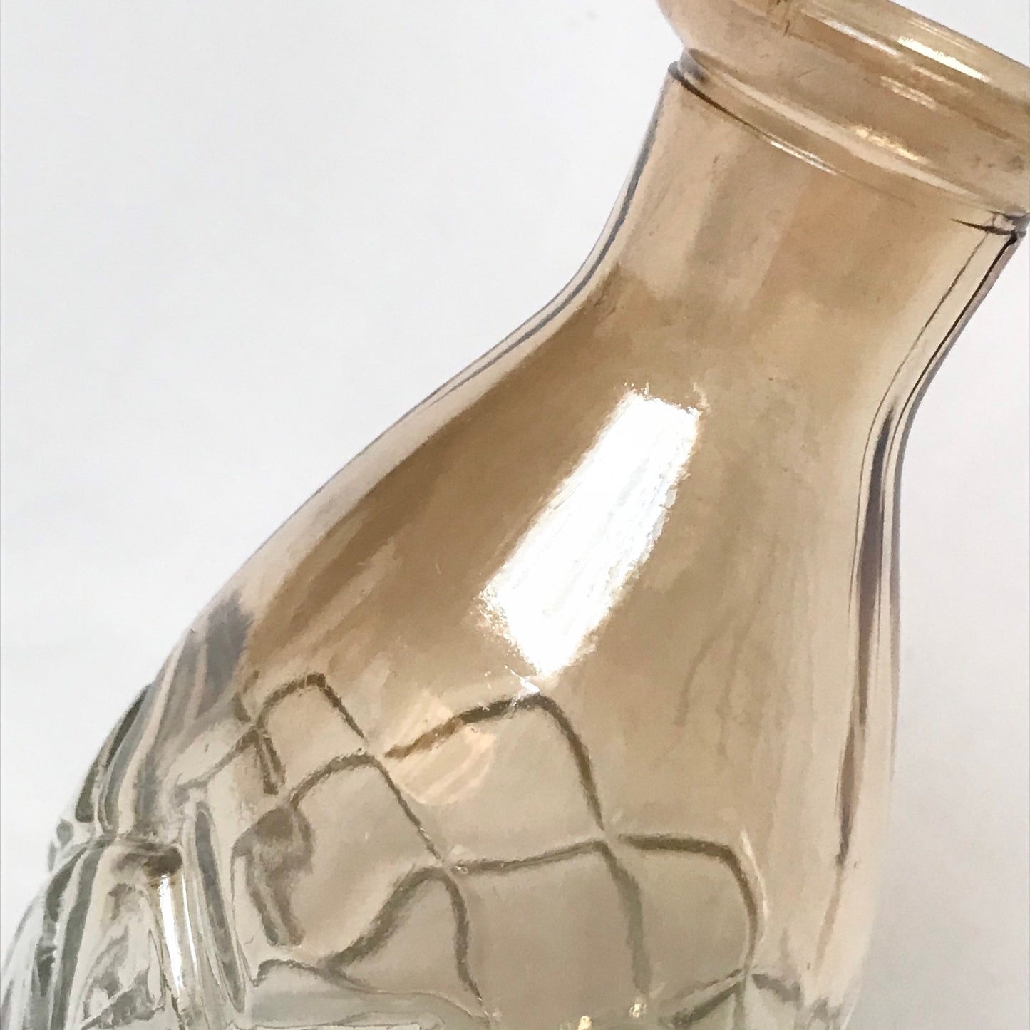 Small Amber Ombre Bud Vase - Ombre Vase, Orange Vase, OpaqueVase, Small Bud Vase, Decorative Bottle, Homeware, Flowers, Home Decor