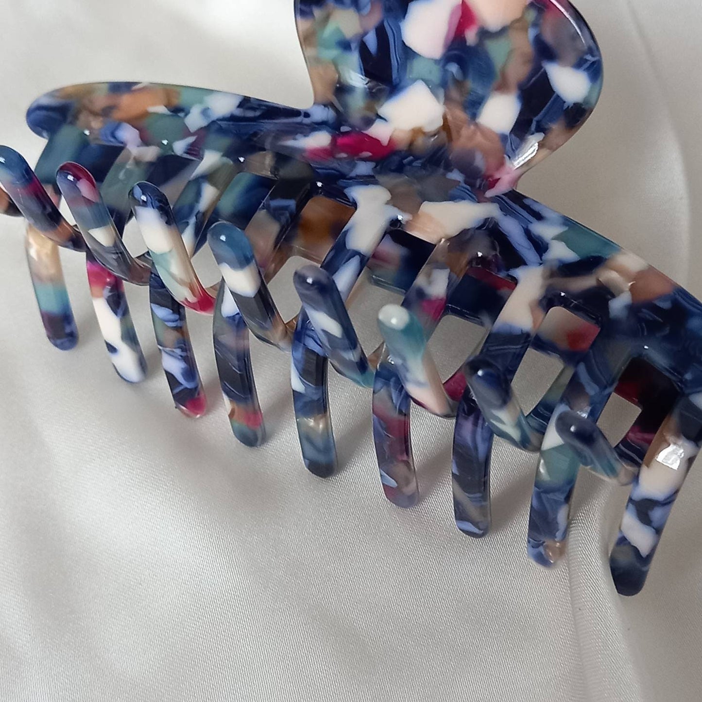 Hair Clamp- Hair Clip, Blue Hair Accessories, White Hair Claw, Pink Hair Claw, Fashion Acessories, Minimalistic Hair Clips, Funky Hair Clip