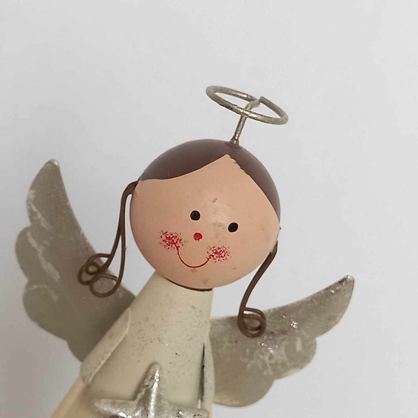 Rustic Metal Angel Decor - Xmas Decoration, Christmas Decorations, Rustic Decor, Angel Decor, Christmas Decor, Rustic Angel, Christmas Star