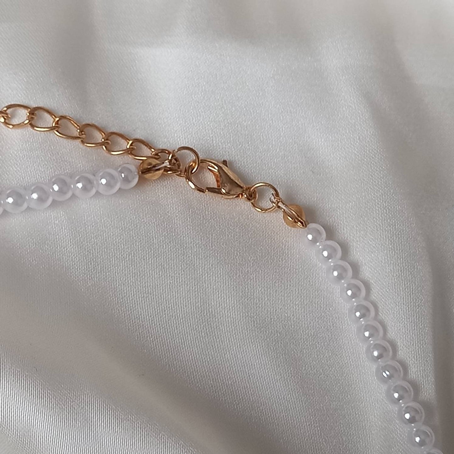 Butterfly Faux Pearl Necklace - Pearl Jewellery, Accessories, Classic Necklace,Bead Necklace,Classy Necklace,Cute Necklace,Fashion Jewellery