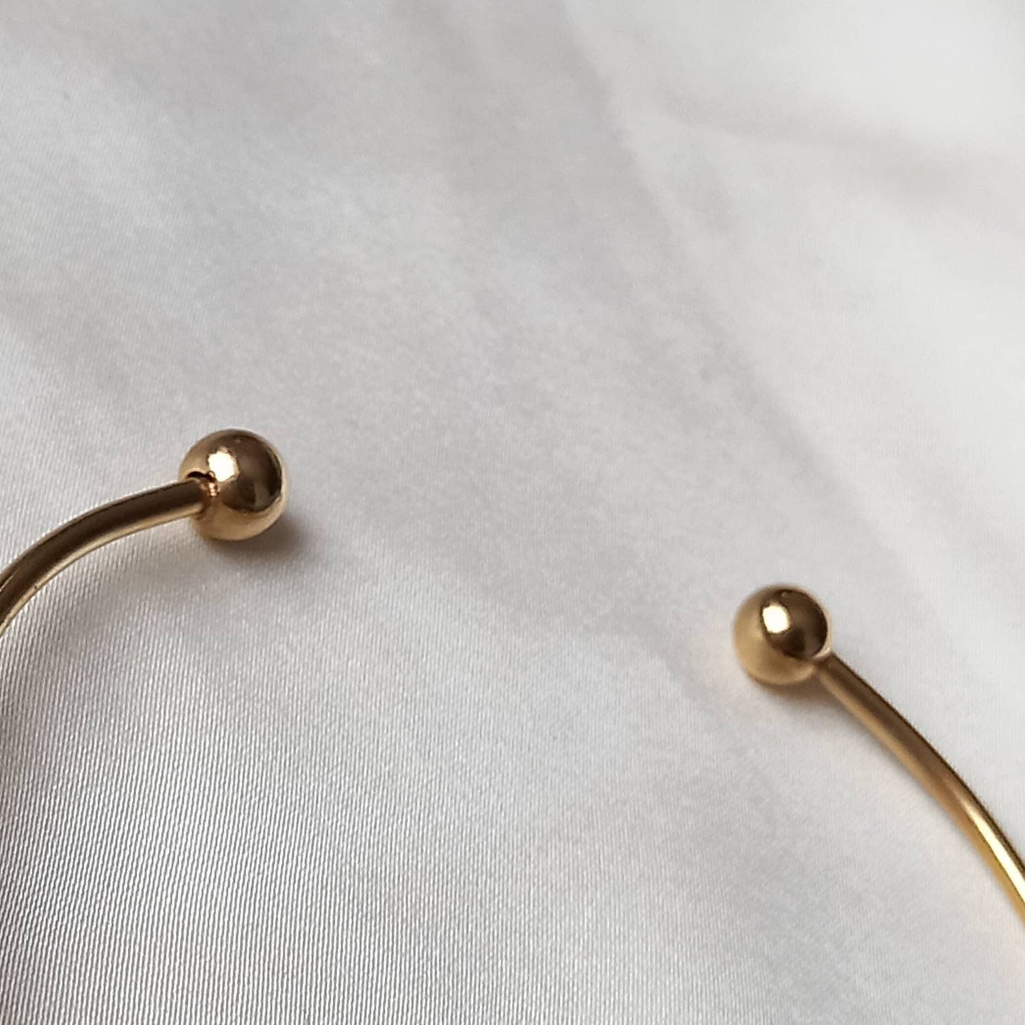 Gold Plated Knot Bangle Bracelet - Gold Jewellery, Accessories, Gold Bangle, Bangle Jewellery, Minimal Bangle Bracelet, Gift For Her, Modern