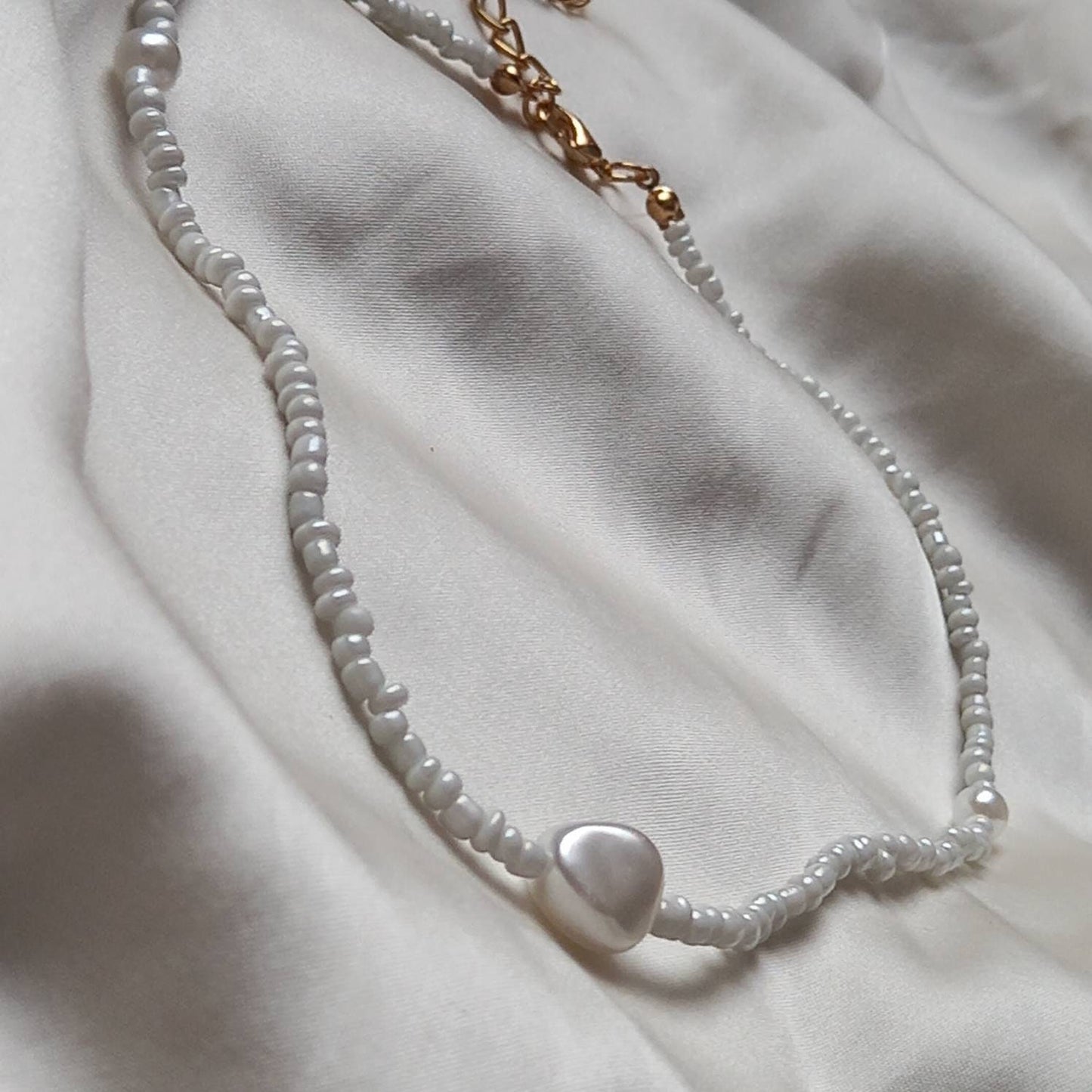 Faux Pearl Necklace - Pearl Jewellery, Accessories, Classic Necklace, Bead Necklace, Classy Necklace, Cute Necklace, Fashion Jewellery
