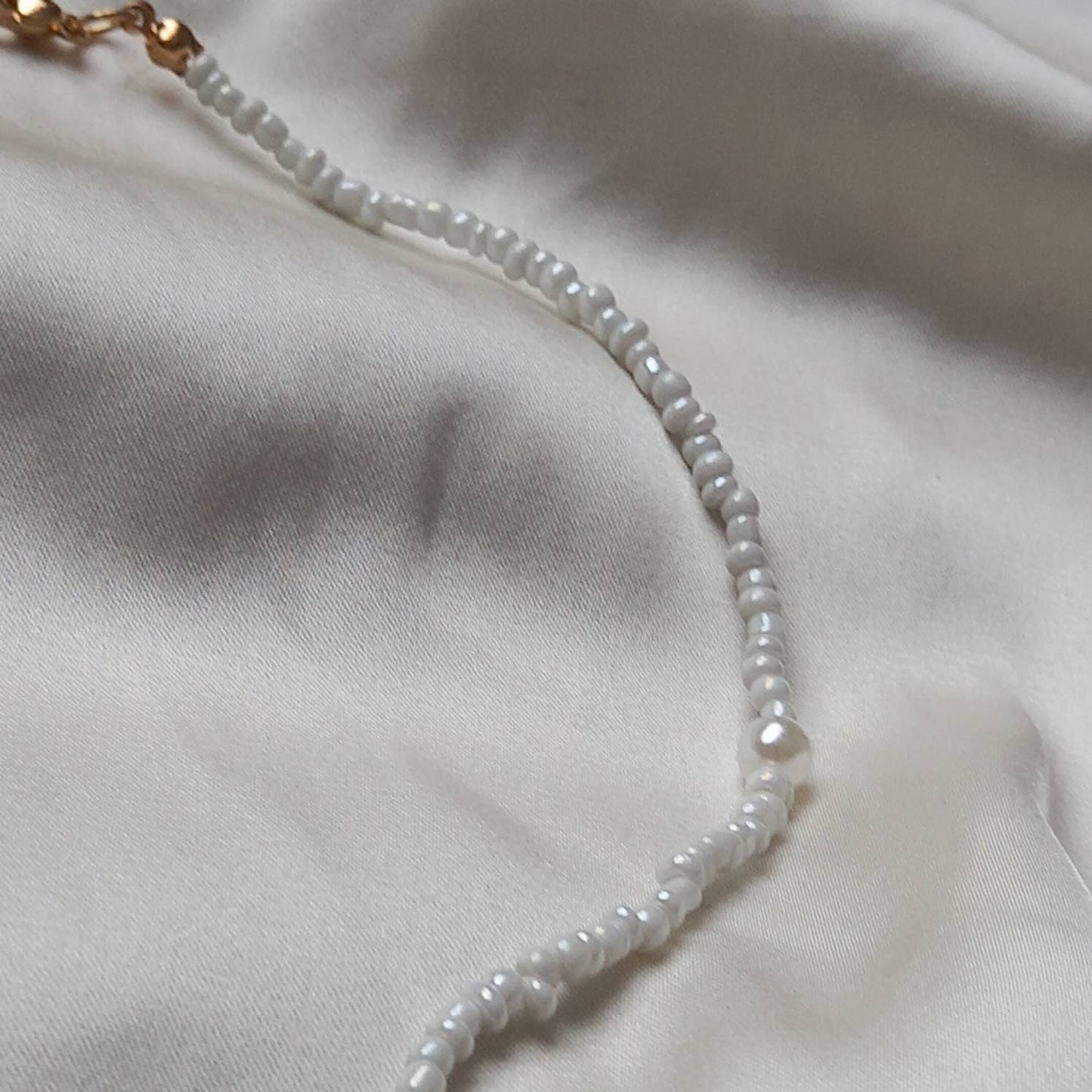 Faux Pearl Necklace - Pearl Jewellery, Accessories, Classic Necklace, Bead Necklace, Classy Necklace, Cute Necklace, Fashion Jewellery