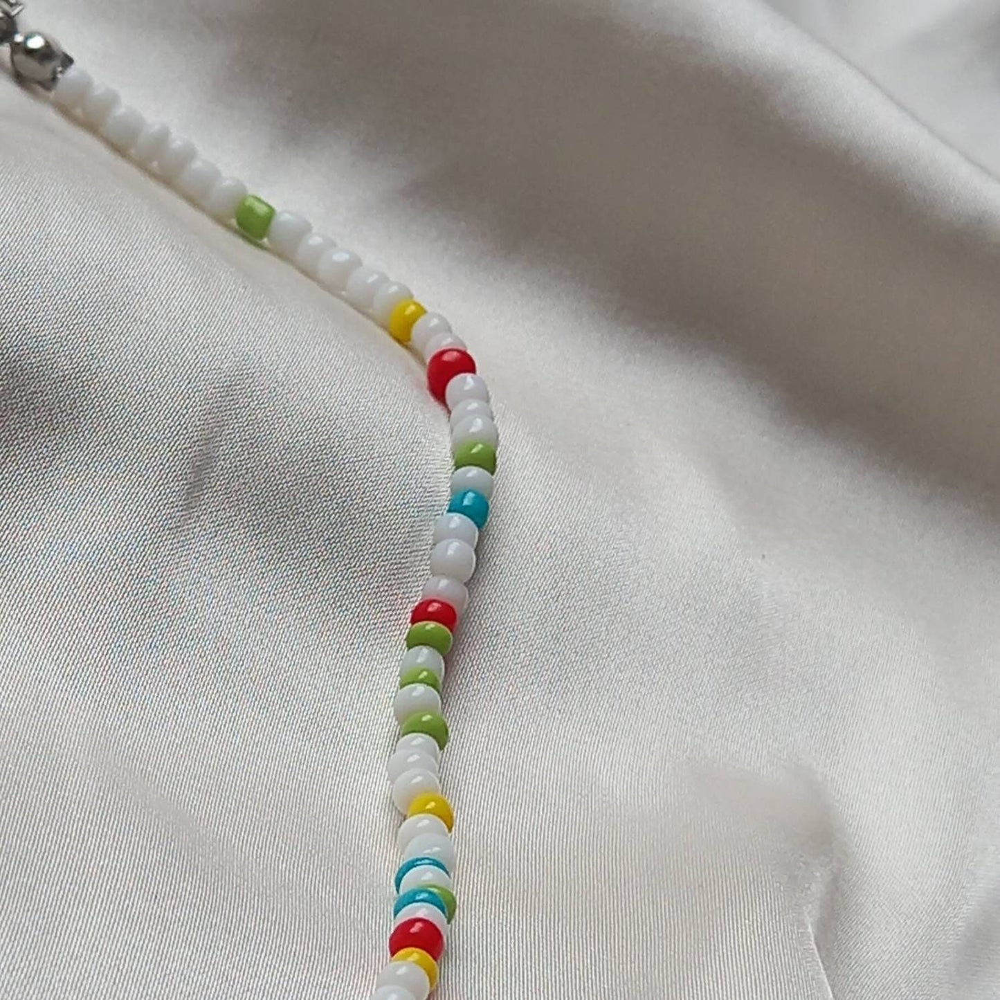 Rainbow Faux Pearl Necklace - Pearl Jewellery, Accessories, Funky Necklace, Bead Necklace, Rainbow Necklace, Cute Necklace,Fashion Jewellery