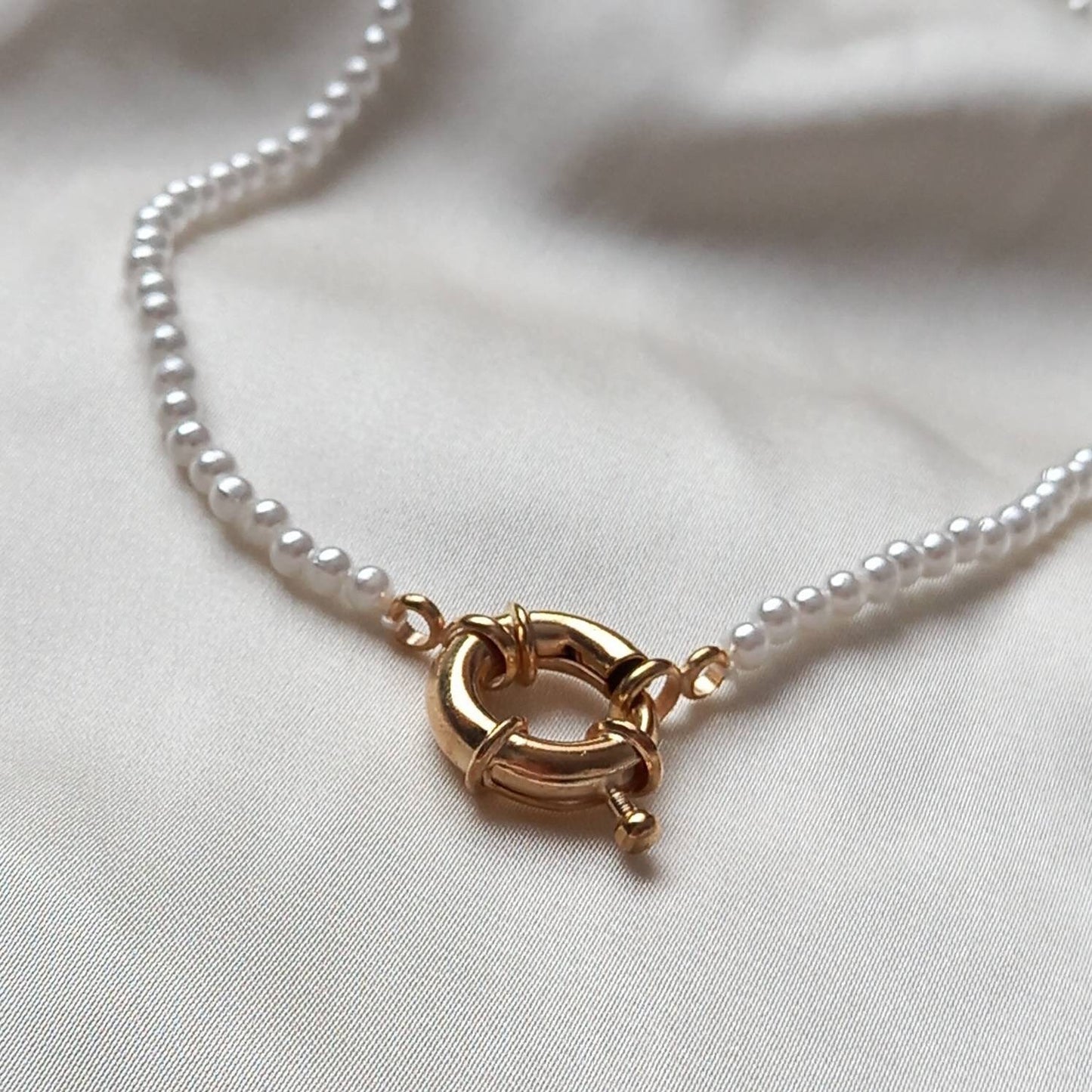 Faux Pearl Necklace - Pearl Jewellery, Accessories, Classic Necklace, Bead Necklace, Classy Necklace, Cute Necklace, Fashion Jewellery