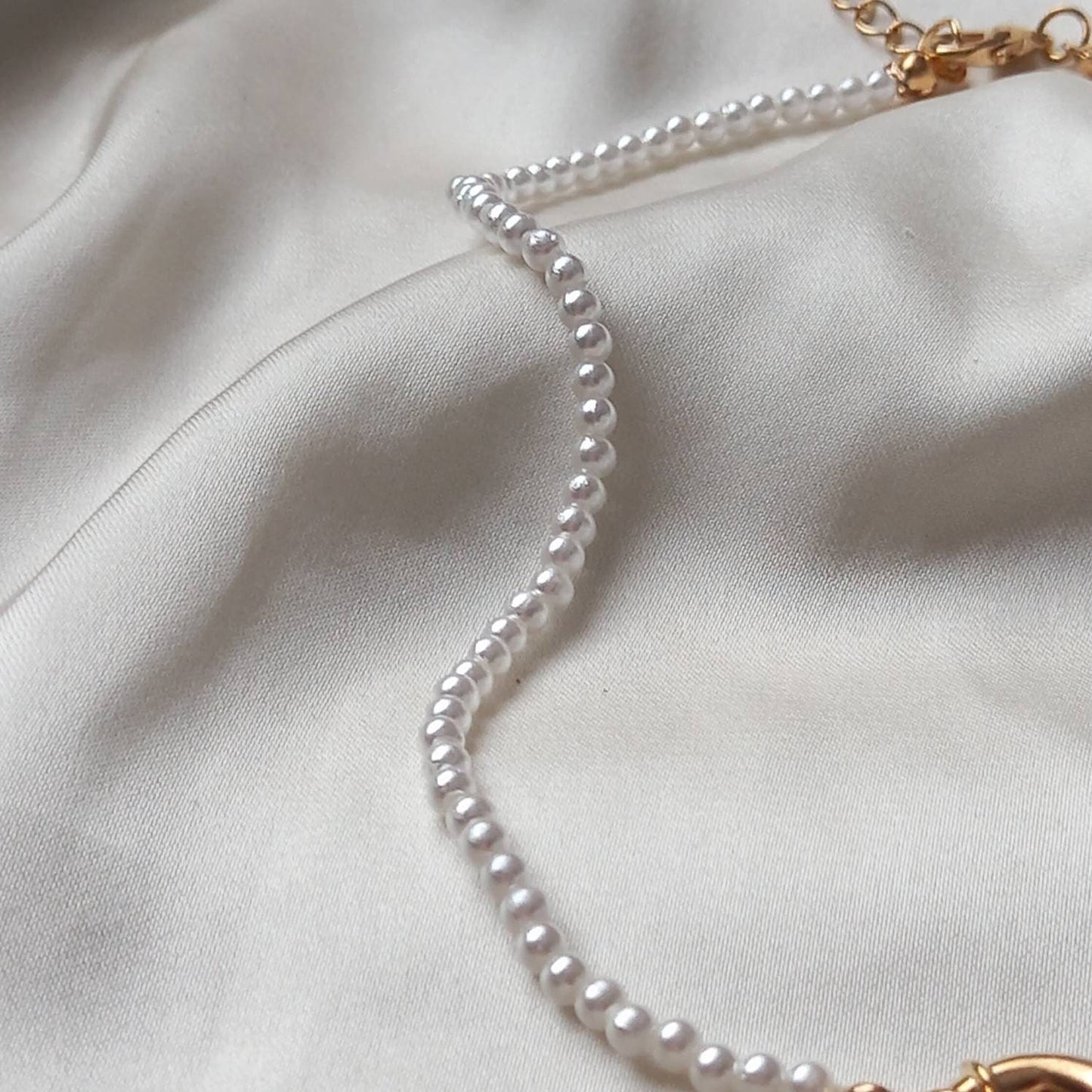 Faux Pearl Necklace - Pearl Jewellery, Accessories, Classic Necklace, Bead Necklace, Classy Necklace, Cute Necklace, Fashion Jewellery