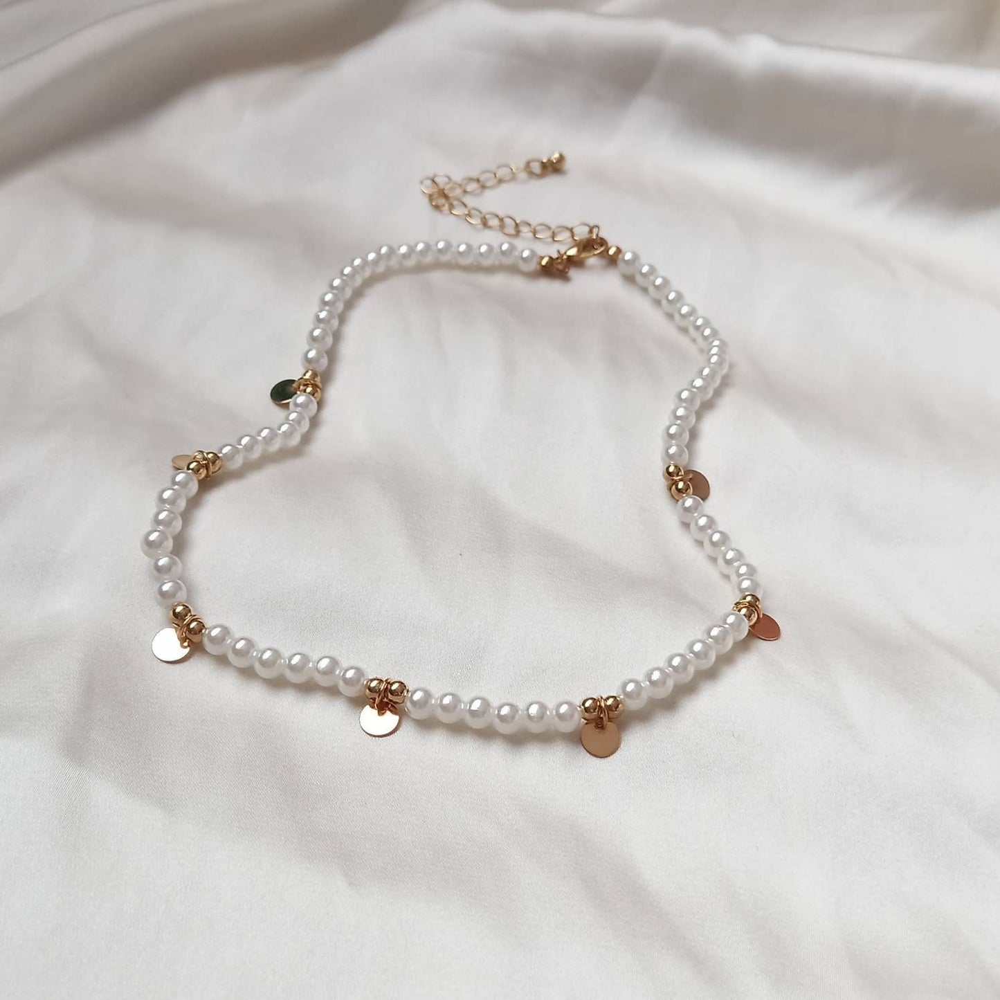 Faux Pearl Necklace - Pearl Jewellery, Accessories, Classic Necklace, Bead Necklace, Classy Necklace, Cute Necklace, Fashion Jewellery