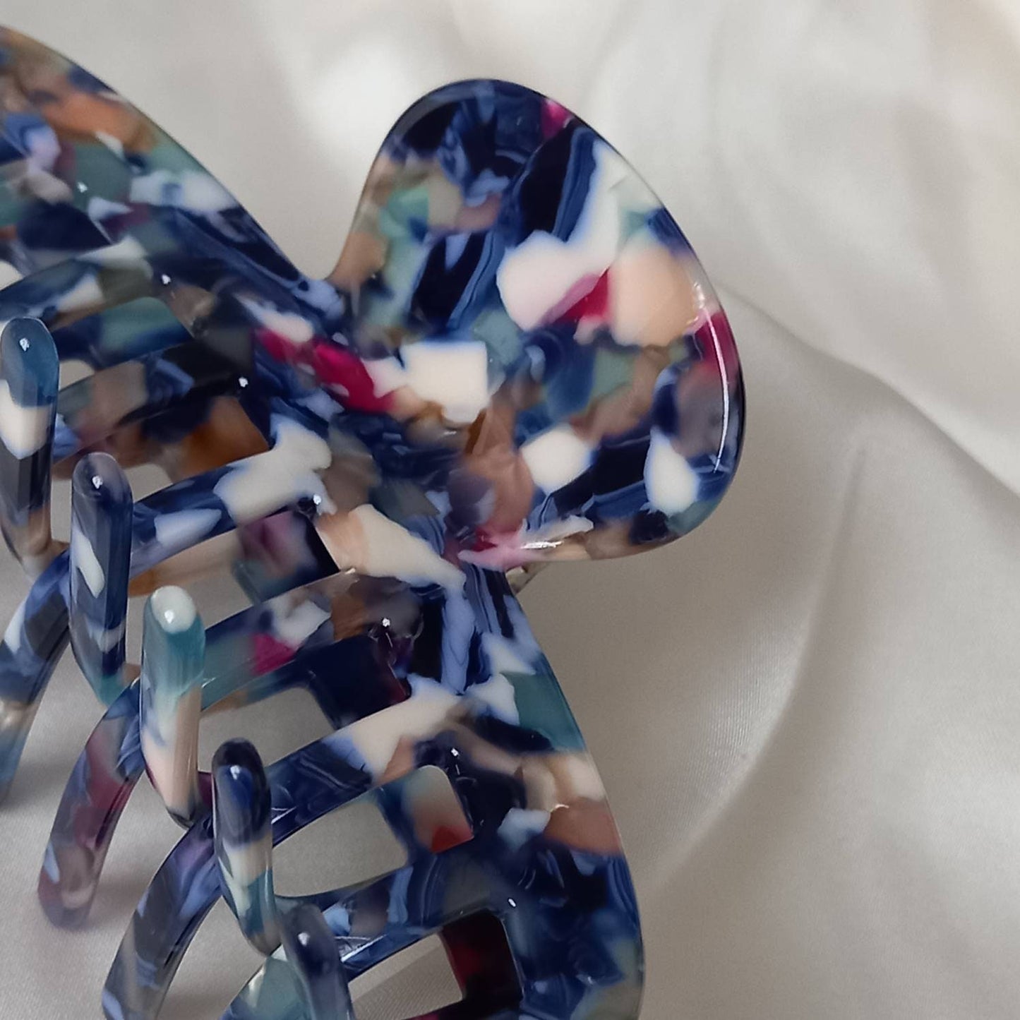 Hair Clamp- Hair Clip, Blue Hair Accessories, White Hair Claw, Pink Hair Claw, Fashion Acessories, Minimalistic Hair Clips, Funky Hair Clip