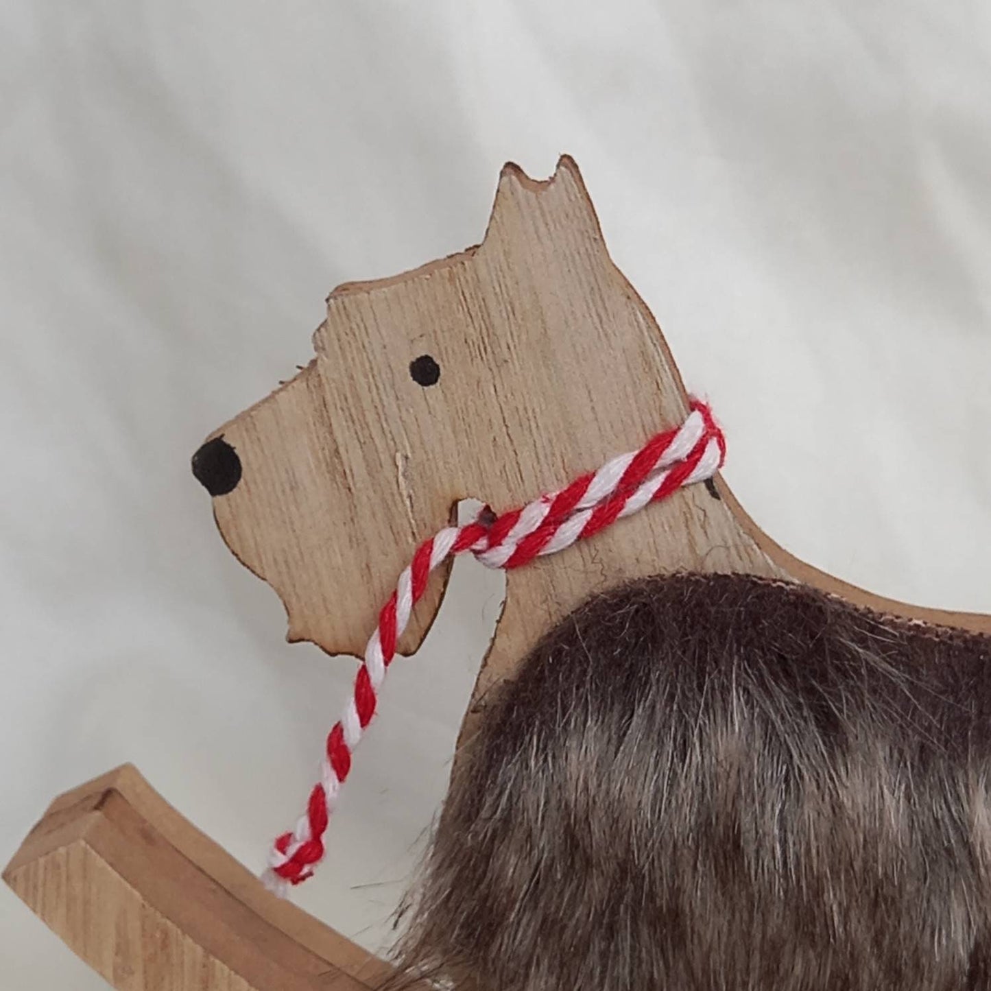 Wooden Scottie Dog Christmas Decoration - Dog Xmas Decoration,Scottie Dog Christmas Decor,Christmas Dog Lover Gift,Christmas Scottie Dog