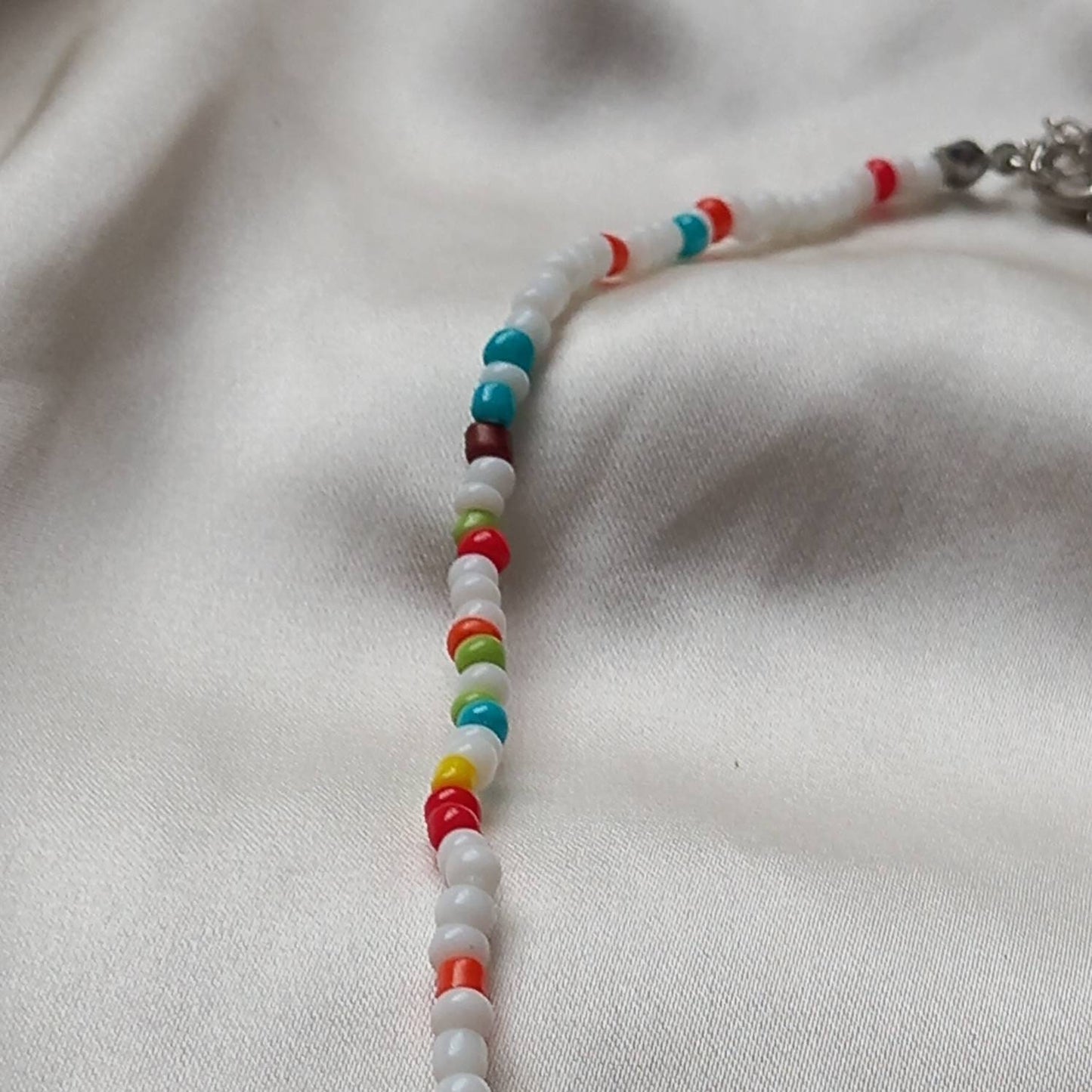 Rainbow Faux Pearl Necklace - Pearl Jewellery, Accessories, Funky Necklace, Bead Necklace, Rainbow Necklace, Cute Necklace,Fashion Jewellery
