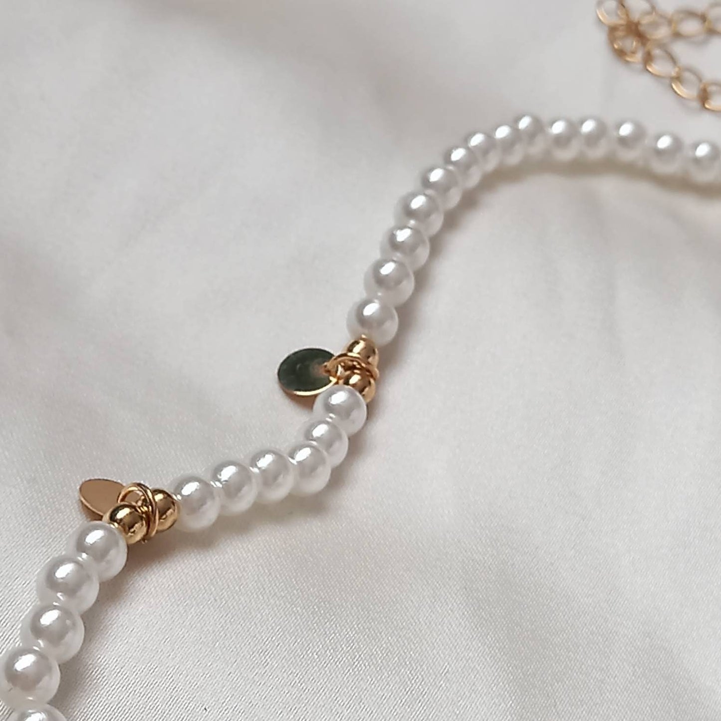 Faux Pearl Necklace - Pearl Jewellery, Accessories, Classic Necklace, Bead Necklace, Classy Necklace, Cute Necklace, Fashion Jewellery