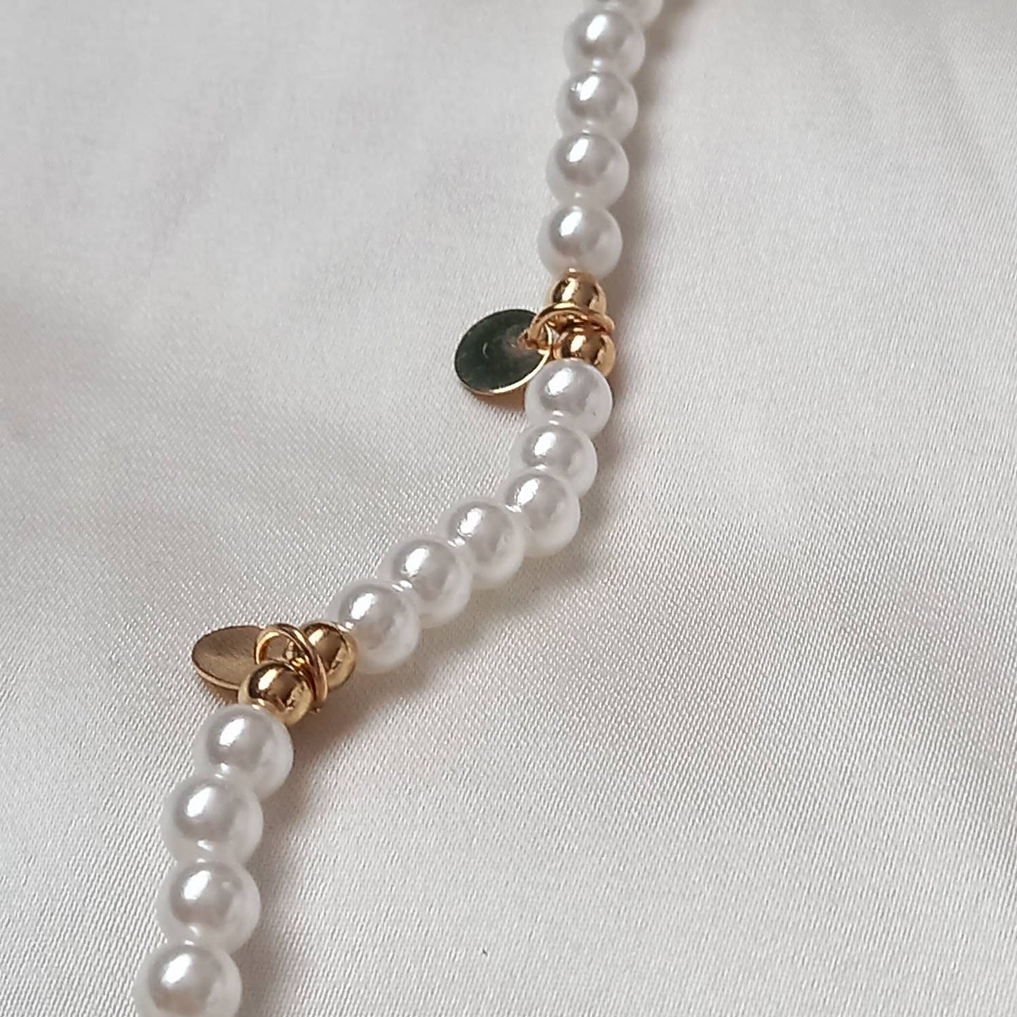 Faux Pearl Necklace - Pearl Jewellery, Accessories, Classic Necklace, Bead Necklace, Classy Necklace, Cute Necklace, Fashion Jewellery