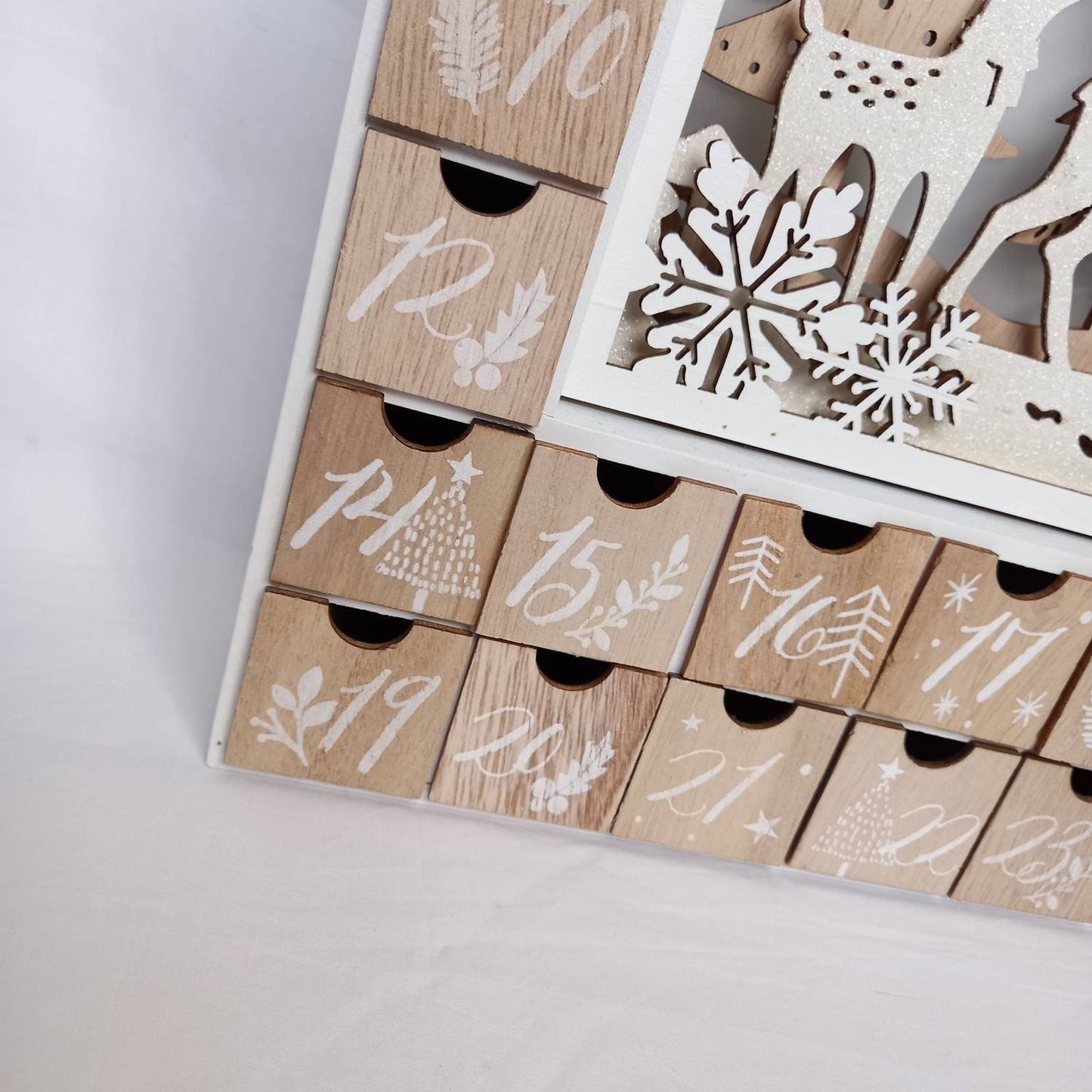 Wooden Christmas Countdown Advent Calender - Personalisable Advent Calendar, Xmas Decor,Xmas Decoration,Christmas Decor,Days Until Christmas