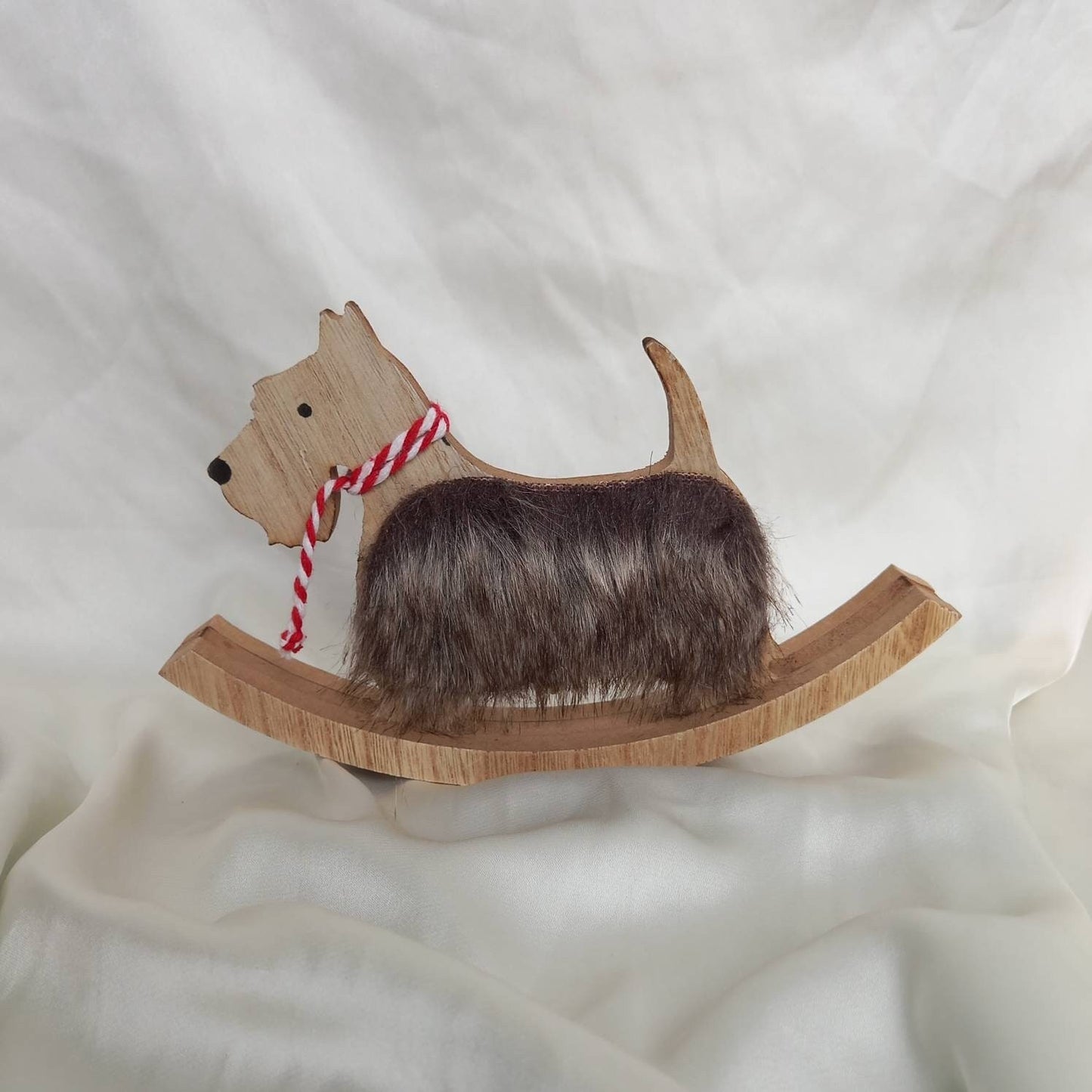 Wooden Scottie Dog Christmas Decoration - Dog Xmas Decoration,Scottie Dog Christmas Decor,Christmas Dog Lover Gift,Christmas Scottie Dog