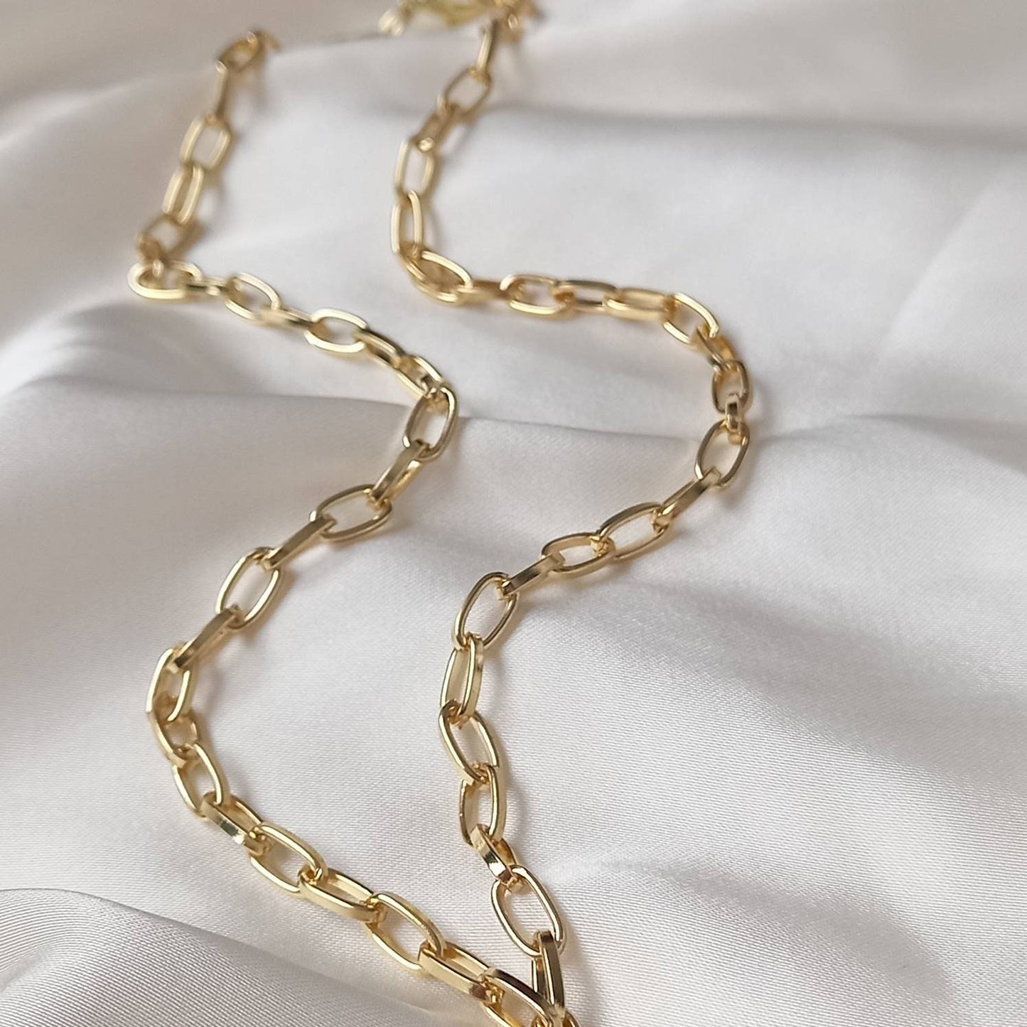 Blue & Gold Retro Heart Charm Necklace -  70's Style Necklace, Vintage Style, Hanging Jewellery,Accessories,Blue Jewellery,Gold Necklace