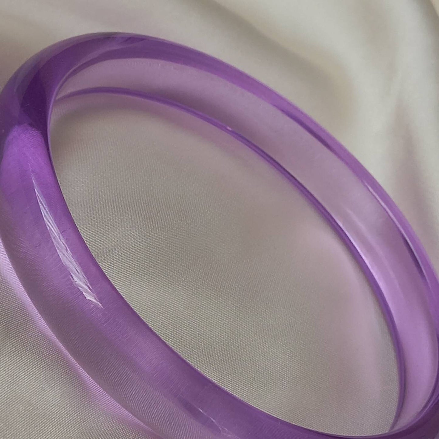 Chunky Purple Resin Bracelet - Chunky Bracelet, Resin Bracelet, Purple Bracelet, Lilac Bracelet, Chunky jewellery, Purple Resin Jewellery