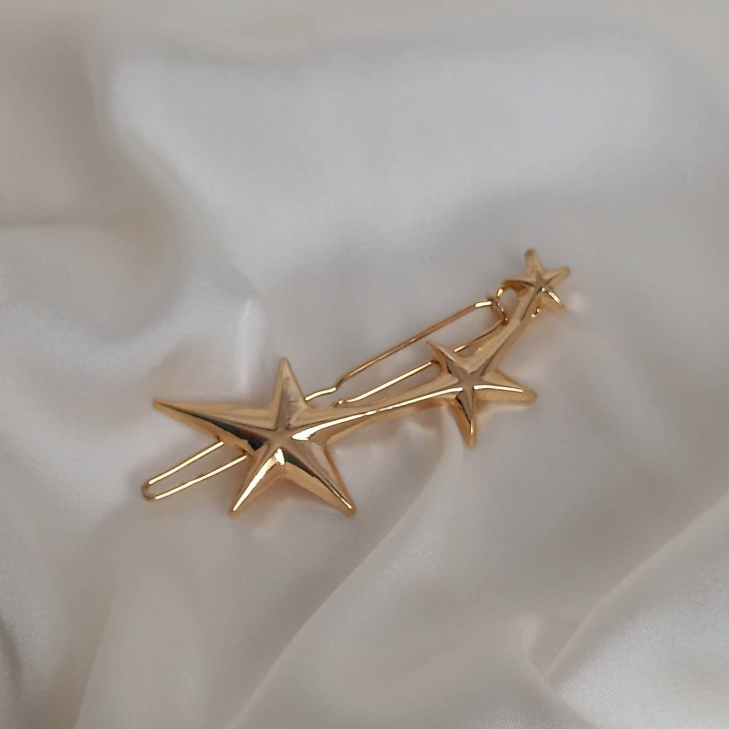 Gold Star Hair Pin - Gold Hair Pin, Pretty Hair Pin, Jewellery, Simple Hair Accessories,Minimalistic Hair Accessory,Gold Hair Pins In The UK