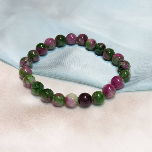 Green & Purple Bead Bracelets - Bead Jewellery, Bead Bracelets, Cute Bracelet, Purple Bracelet, Green Bracelet, Purple Beaded Bracelet