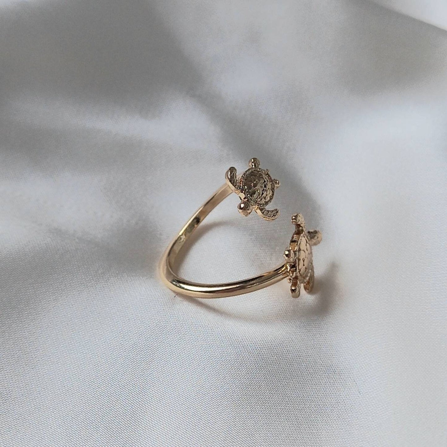 Gold Turtle Wrap Ring