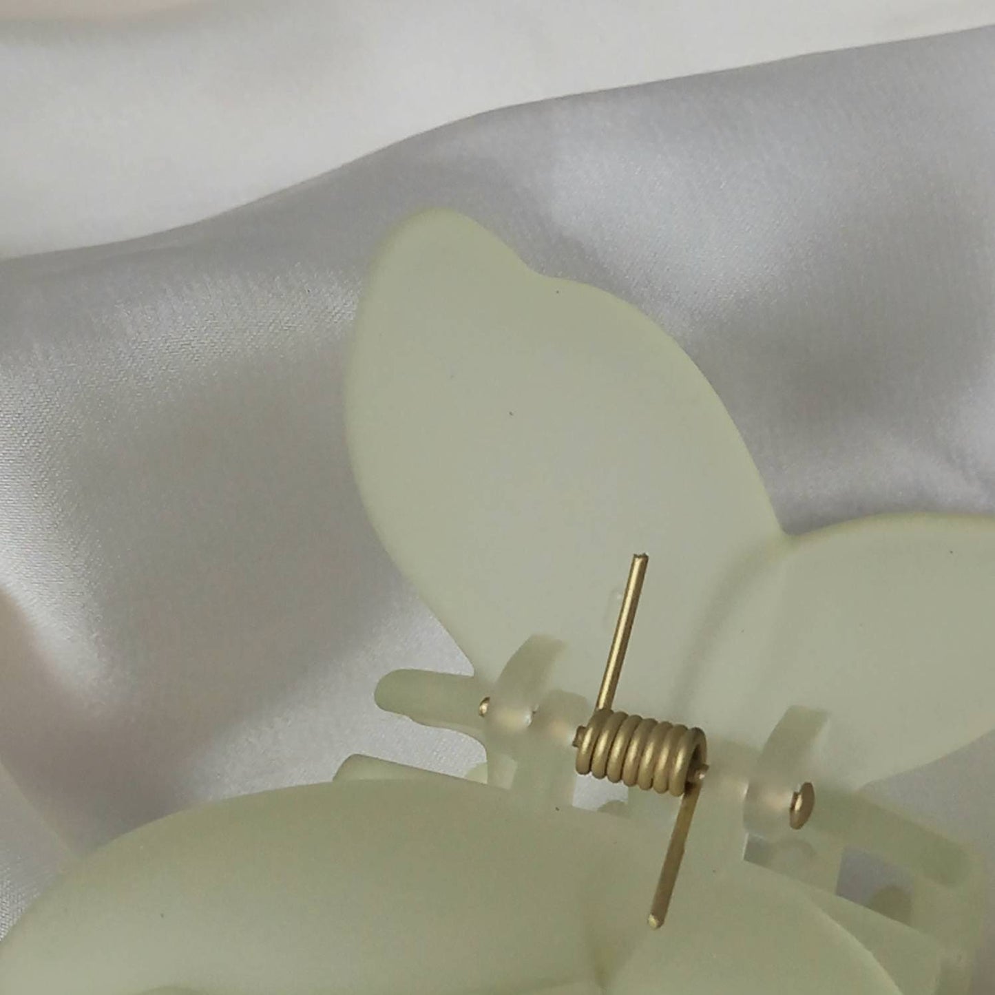 Butterfly Hair Clamp- Hair Clip, Yellow Hair Accessories, Yellow Hair Claw, Funky Hair Clip, Yellow Hair Clips In The UK, Butterflies