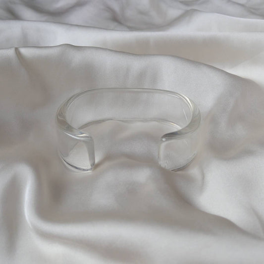 Chunky Clear Resin Bracelet - Chunky Bracelet, Resin Bracelet, Clear Bracelet, Chunky jewellery, Clear Resin Jewellery