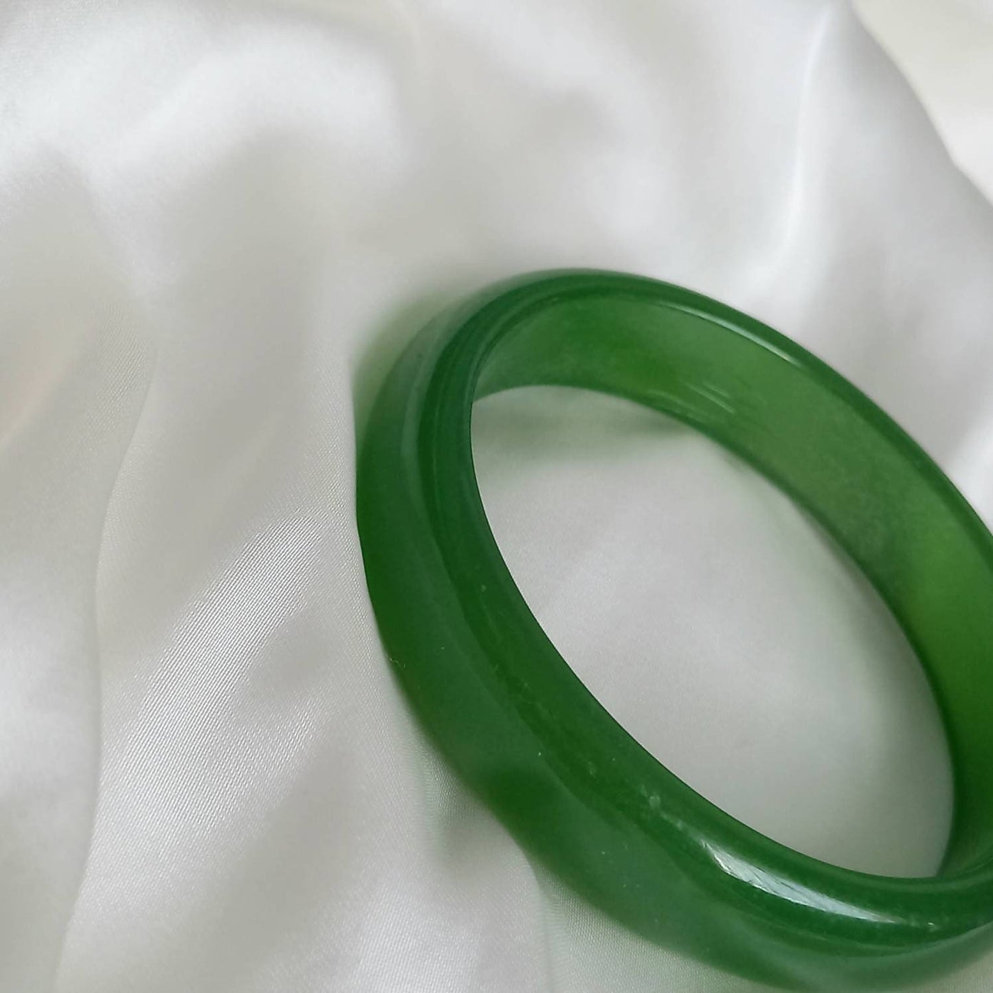 Chunky Green Resin Bracelet - Chunky Bracelet,Resin Bracelet,Dark Green Bracelet,Thick Bracelet,Chunky jewellery,Resin Jewellery In The UK