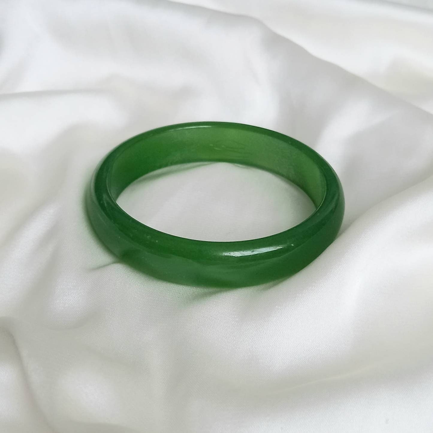 Chunky Green Resin Bracelet - Chunky Bracelet,Resin Bracelet,Dark Green Bracelet,Thick Bracelet,Chunky jewellery,Resin Jewellery In The UK