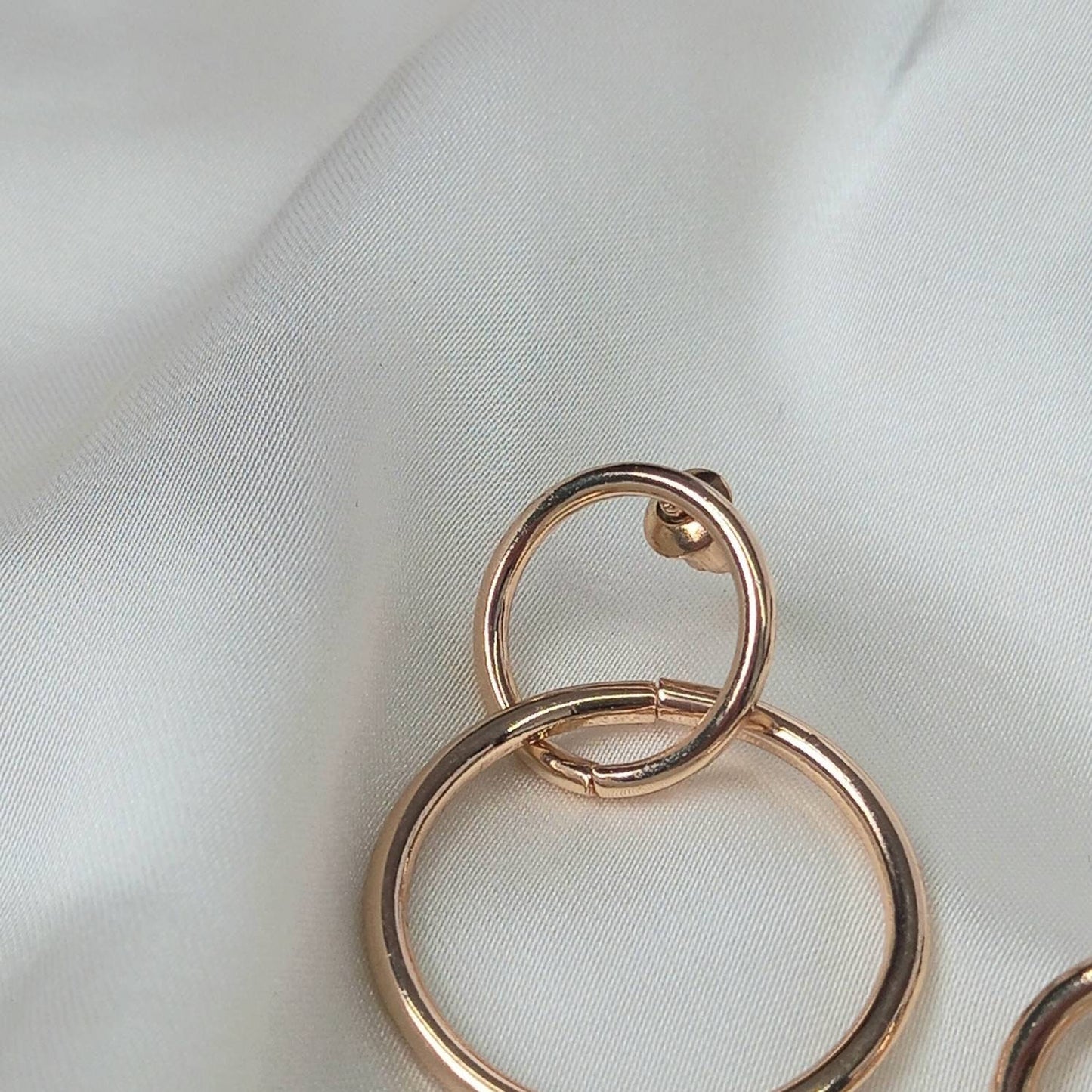 Gold Plated Drop Earrings -  Abstract Earrings,Unique Earrings,Circle Earrings In The UK,Gold Accessories,Gold Jewellery,Gold Earrings