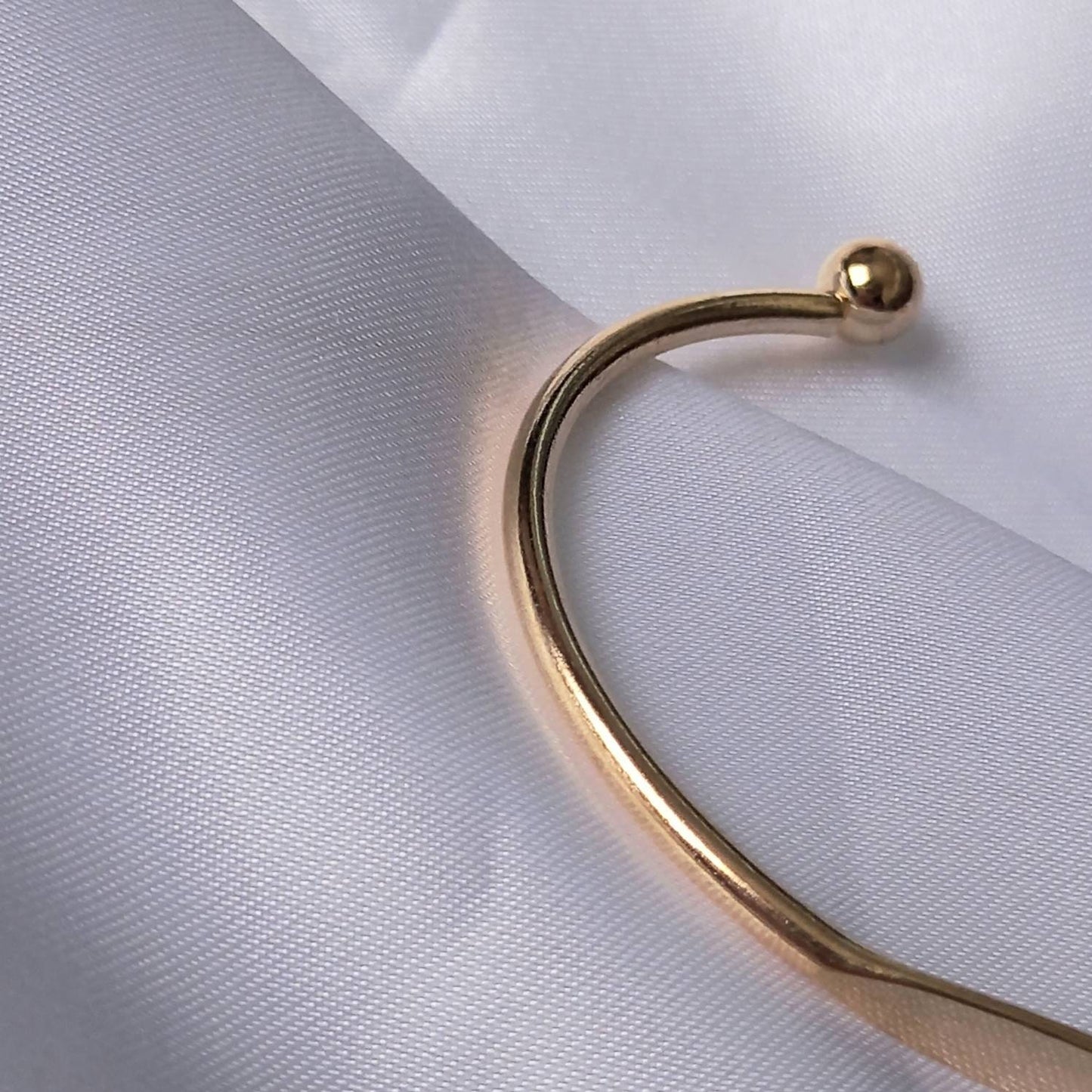 Gold Plated Bangle Bracelet - Gold Jewellery In The UK,Gold Bangles,Bangle Jewellery,Minimal Bangle Bracelet,Gift For Her,Modern Jewellery
