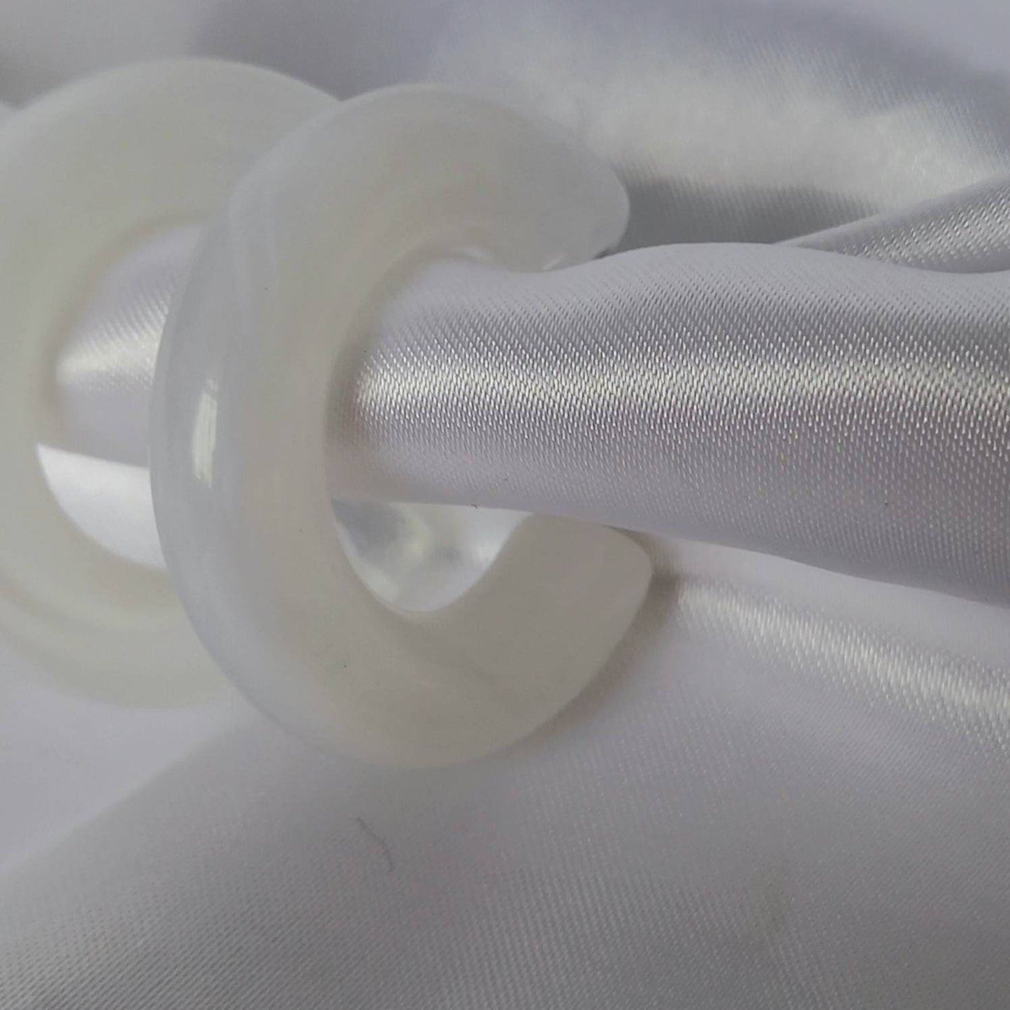 Chunky White Resin Hoop Earrings -  Resin Earrings, Chunky Hoop Earrings, Thick Resin Earrings, Earrings In The UK, Hoop Earrings In The UK