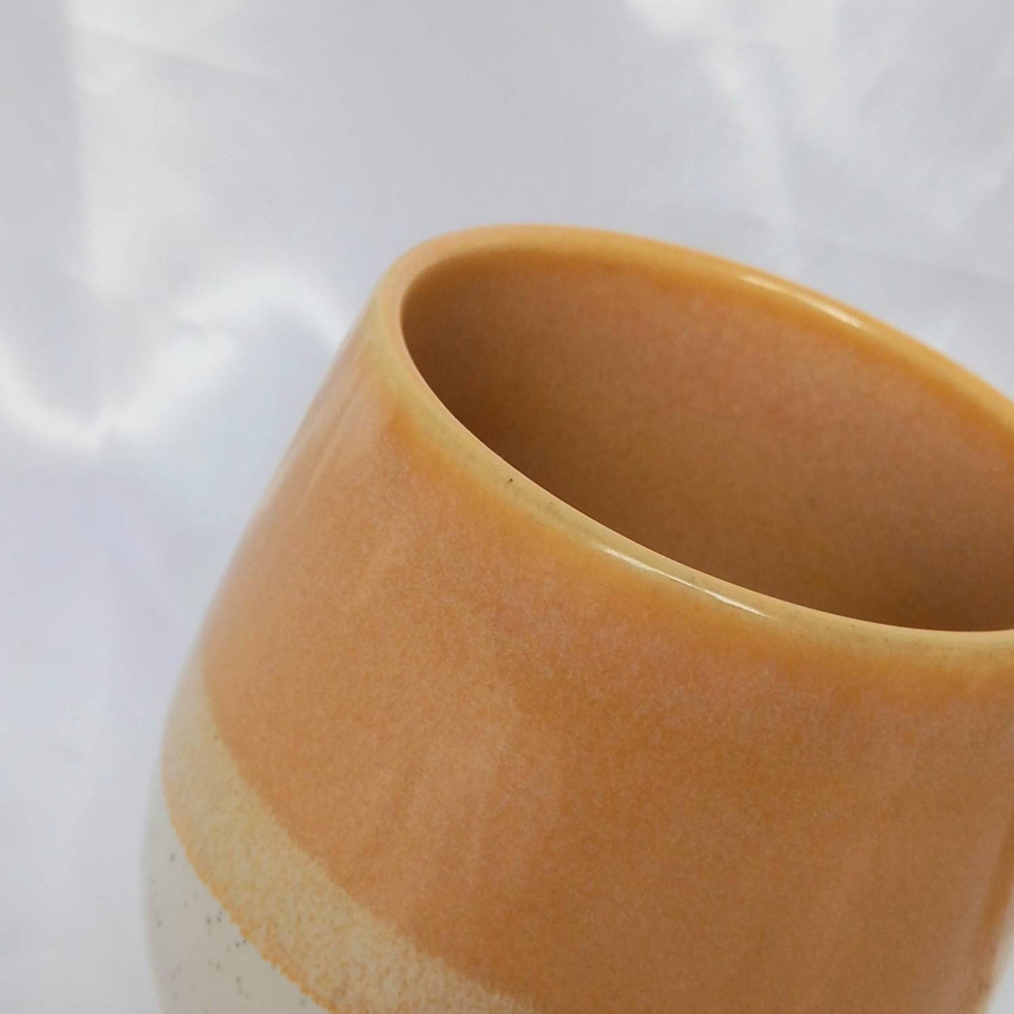 Large Orange Striped Mug - Coffee Cup,Gifts For Her,Herbal Tea Cup,Orange Mug,Cream Mug,Orange Stripy Mug, Stripes,Girly Mug,Mustard Mug