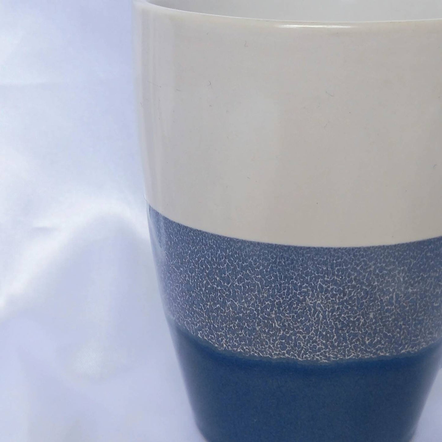 Blue Reactive Glaze Mug - Blue Coffee Cup,Herbal Tea Cup,Blue Mug,Dark Blue Mug,Blue Striped Mug,New Home Gift,Reactive Glaze Ceramics