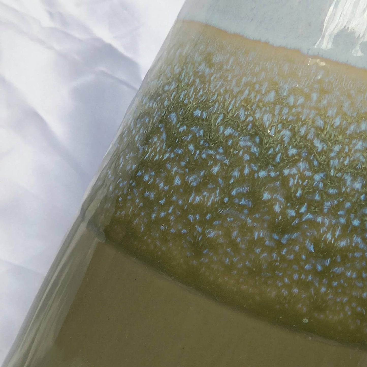 Ceramic Reactive Glaze Vase - Sage Green Vase,Reactive Glaze Ceramics,Flower Arranging,Homeware In The UK,Flowers,Home Decor In The UK