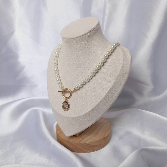 Faux Pearl Necklace - Pearl Jewellery,Beaded Necklace,Bead Necklace,Classy Necklaces,Cute Necklaces,Chunky Necklaces,Chunky Jewellery
