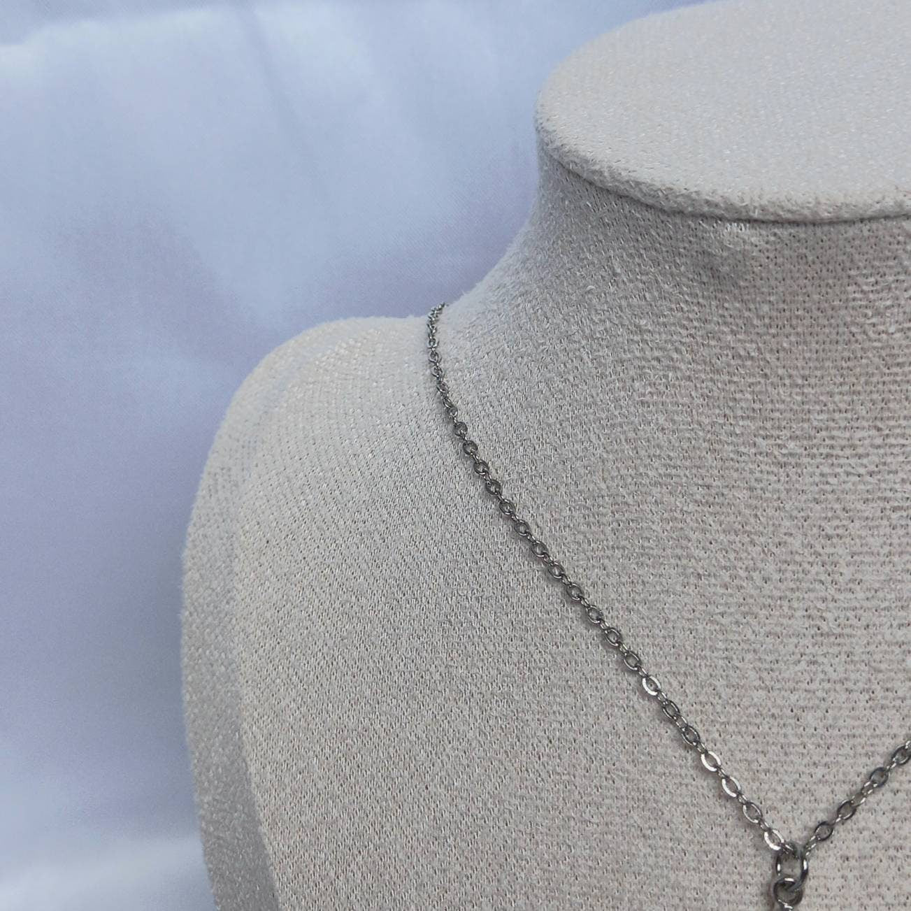 Silver Turtle Charm Necklace