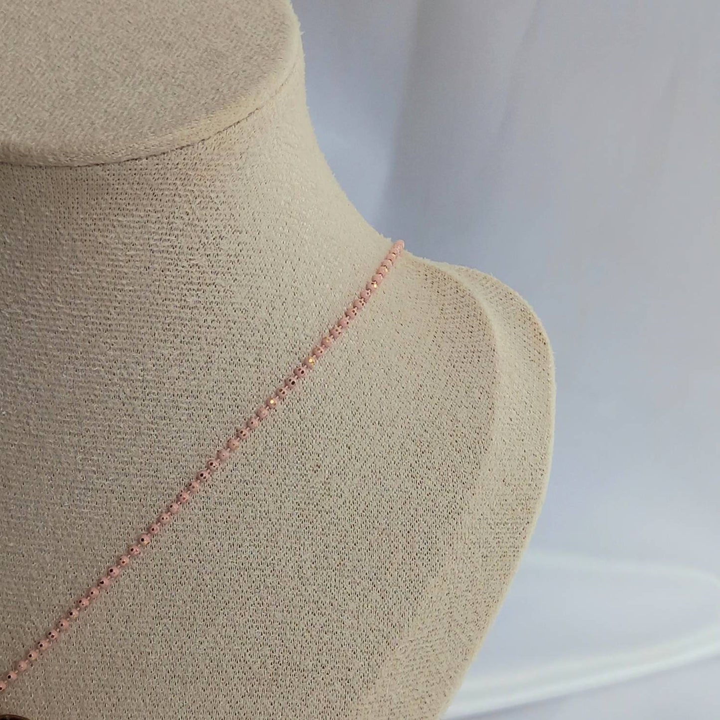 Pink Butterfly Charm Necklace - Chain Necklaces,Pink Butterfly Necklace,Pink Necklaces In The UK,Pink Jewellery In The UK,Pink Butterflies