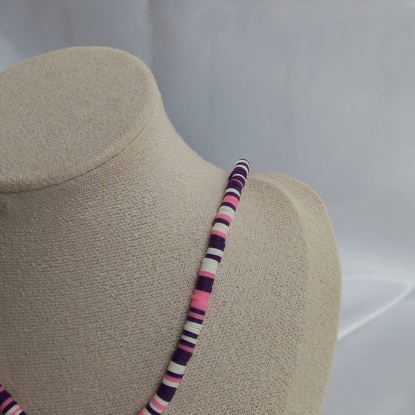 Purple Gummy Bear Bead Necklace - Purple Necklaces In The UK,Gummy Bear Necklaces,Beaded Necklaces In The UK,Pink Beaded Jewellery In The UK