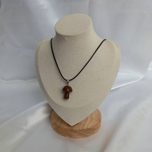 Red Mushroom Charm Necklace - Red Mushroom Necklaces,Red Mushroom Jewellery,Mushrooms,Red Necklaces In The UK,Red Jewellery In The UK