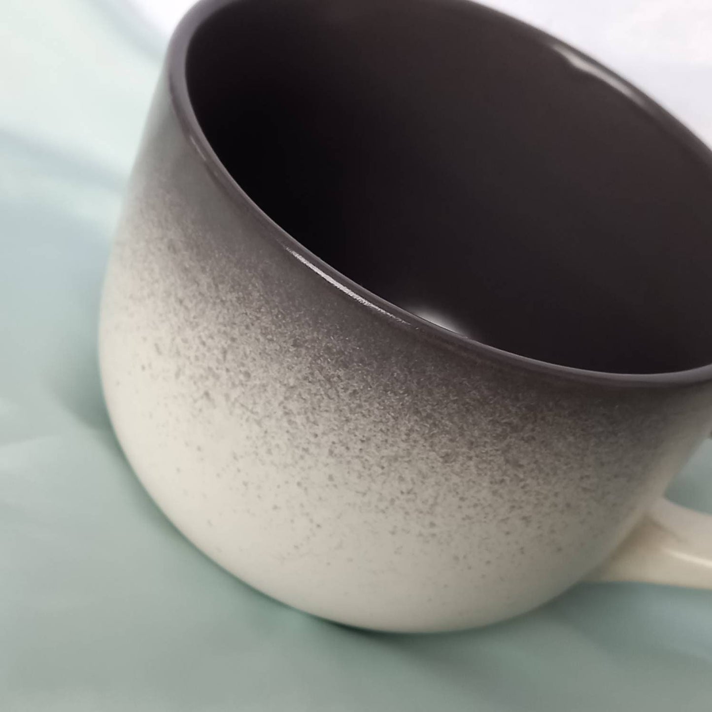 Large Grey Soup Mug - Soup Mug,Coffee Cups,Gifts For Her,Herbal Teacup,Speckled Mugs,Large Teacups In The UK,Large Soup Mugs In The UJ
