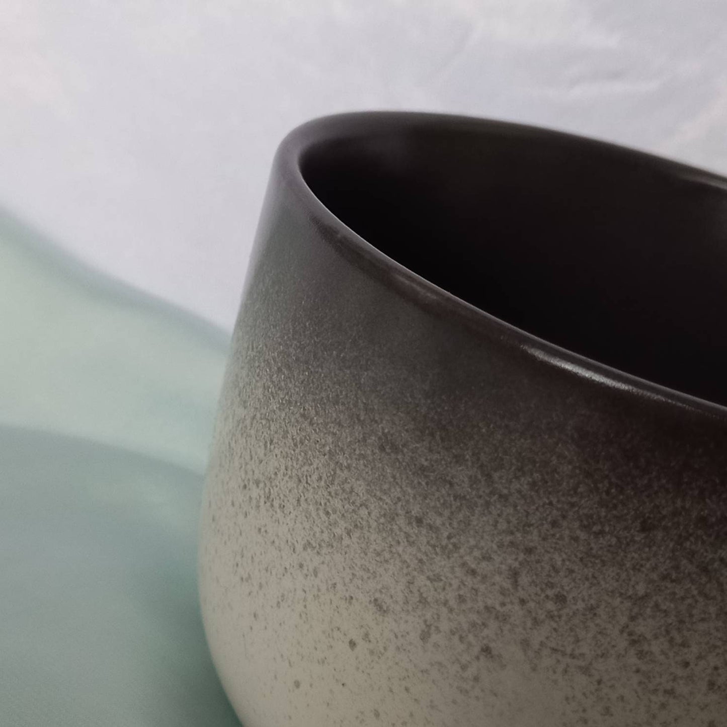 Large Grey Soup Mug - Soup Mug,Coffee Cups,Gifts For Her,Herbal Teacup,Speckled Mugs,Large Teacups In The UK,Large Soup Mugs In The UJ