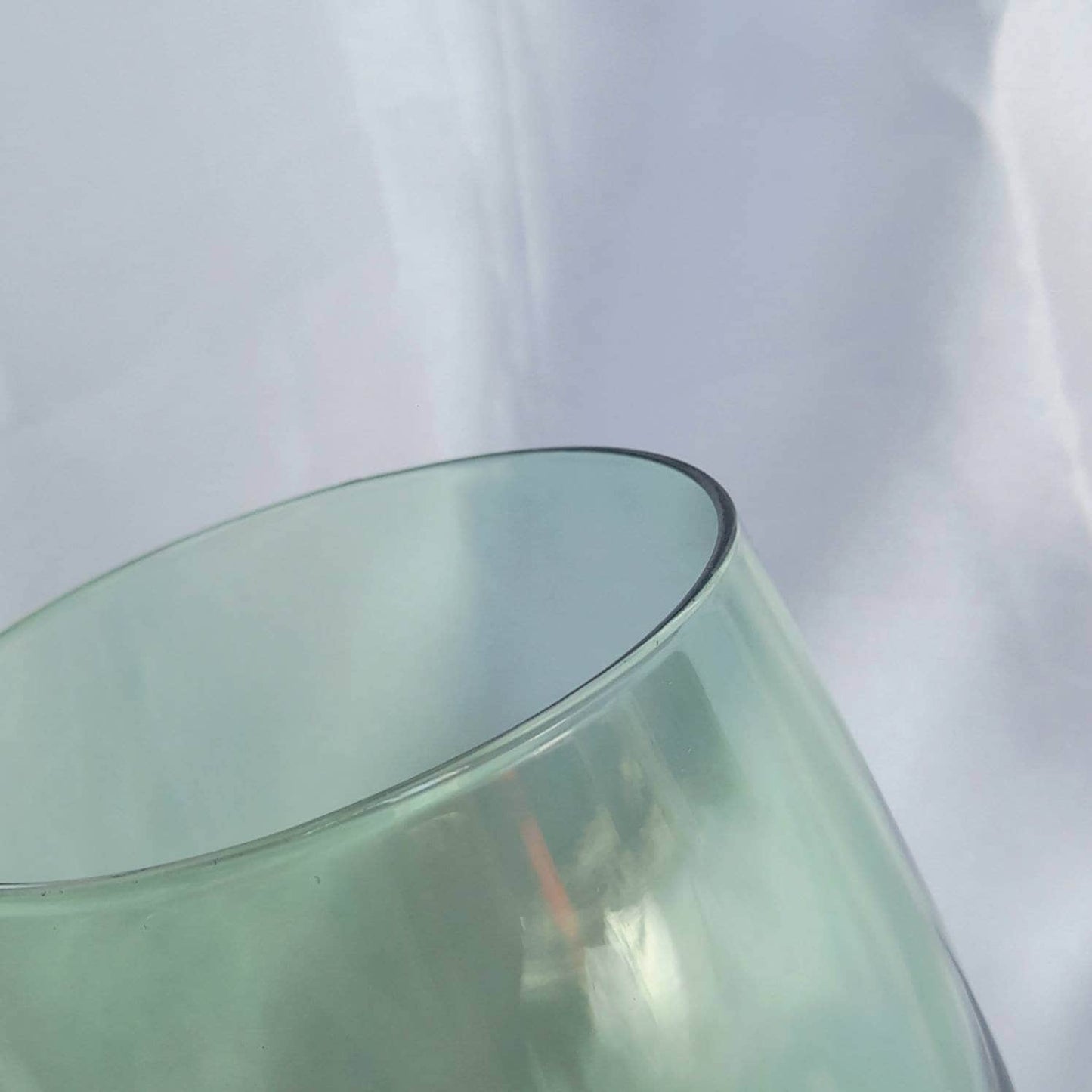 Green Glass Tumbler - Summer Glasses,Green Glasses,Summer Glassware,Gifts For Her,Colourful Glassware,Glassware In The UK,Green Tumblers
